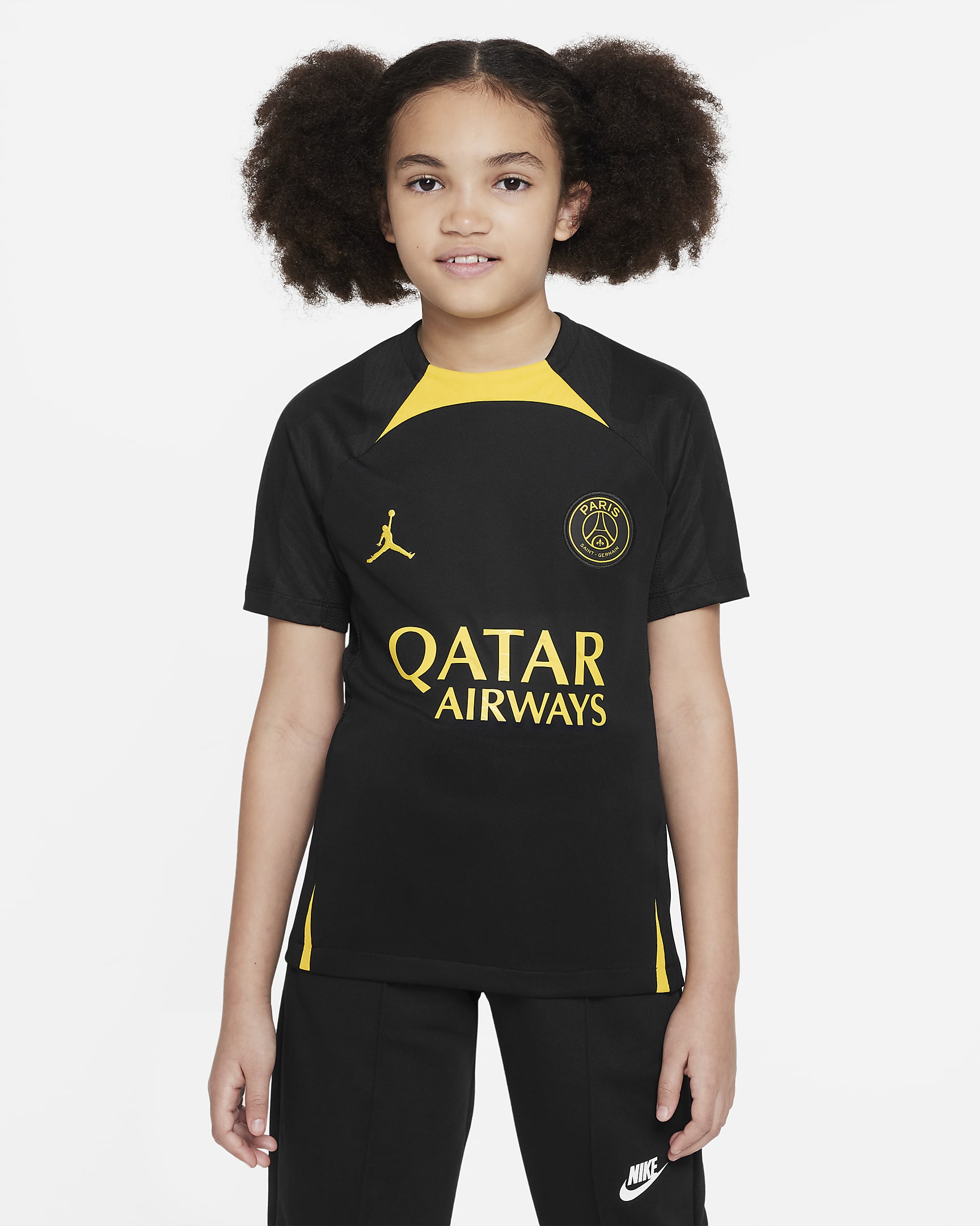 Paris Saint-Germain Strike Big Kids' Jordan Dri-FIT Knit Soccer Top ...