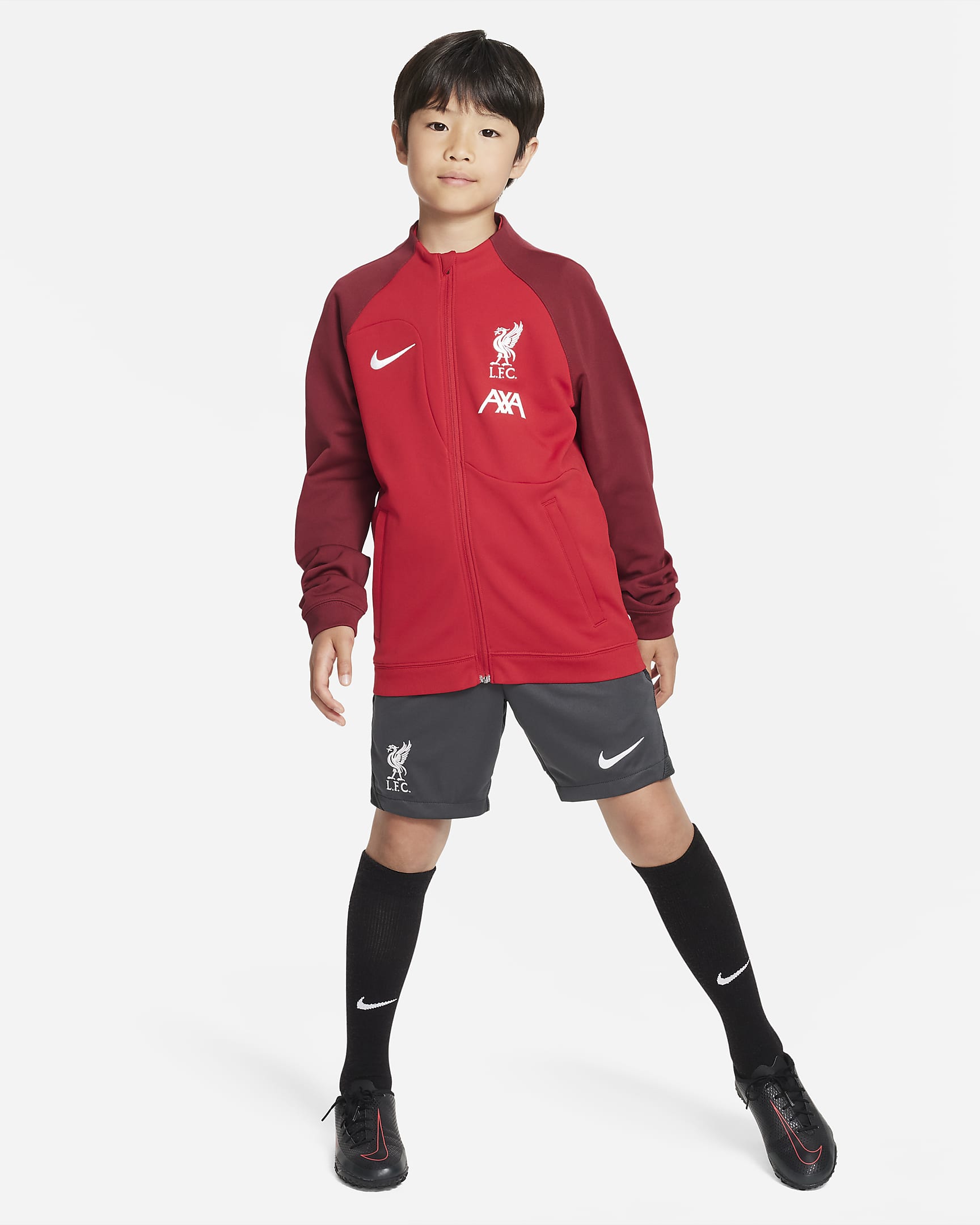 Liverpool F.C. Academy Pro Older Kids' Nike Dri-FIT Football Shorts ...