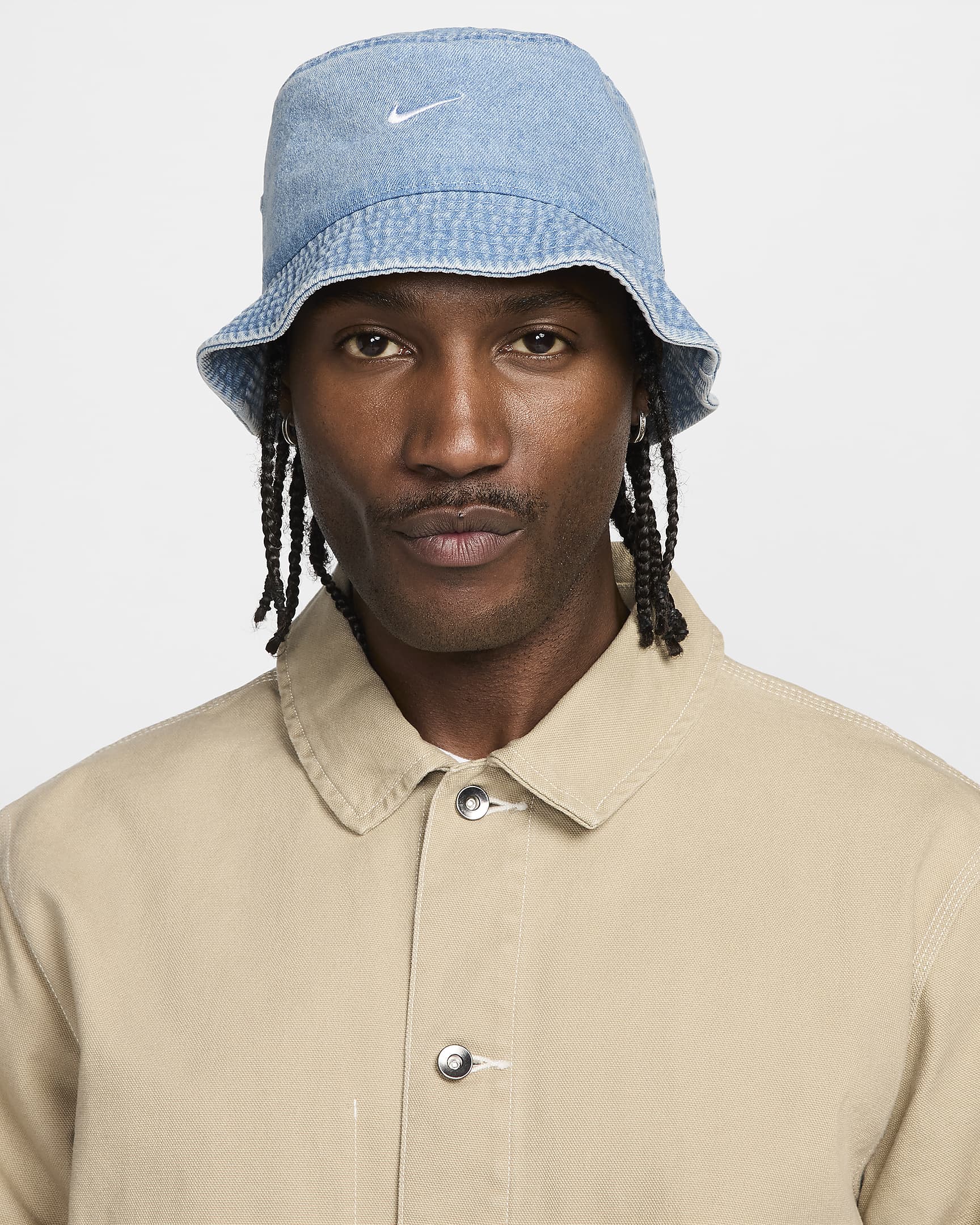 Bob en denim Nike Apex - Aegean Storm/Thunder Blue/Blanc