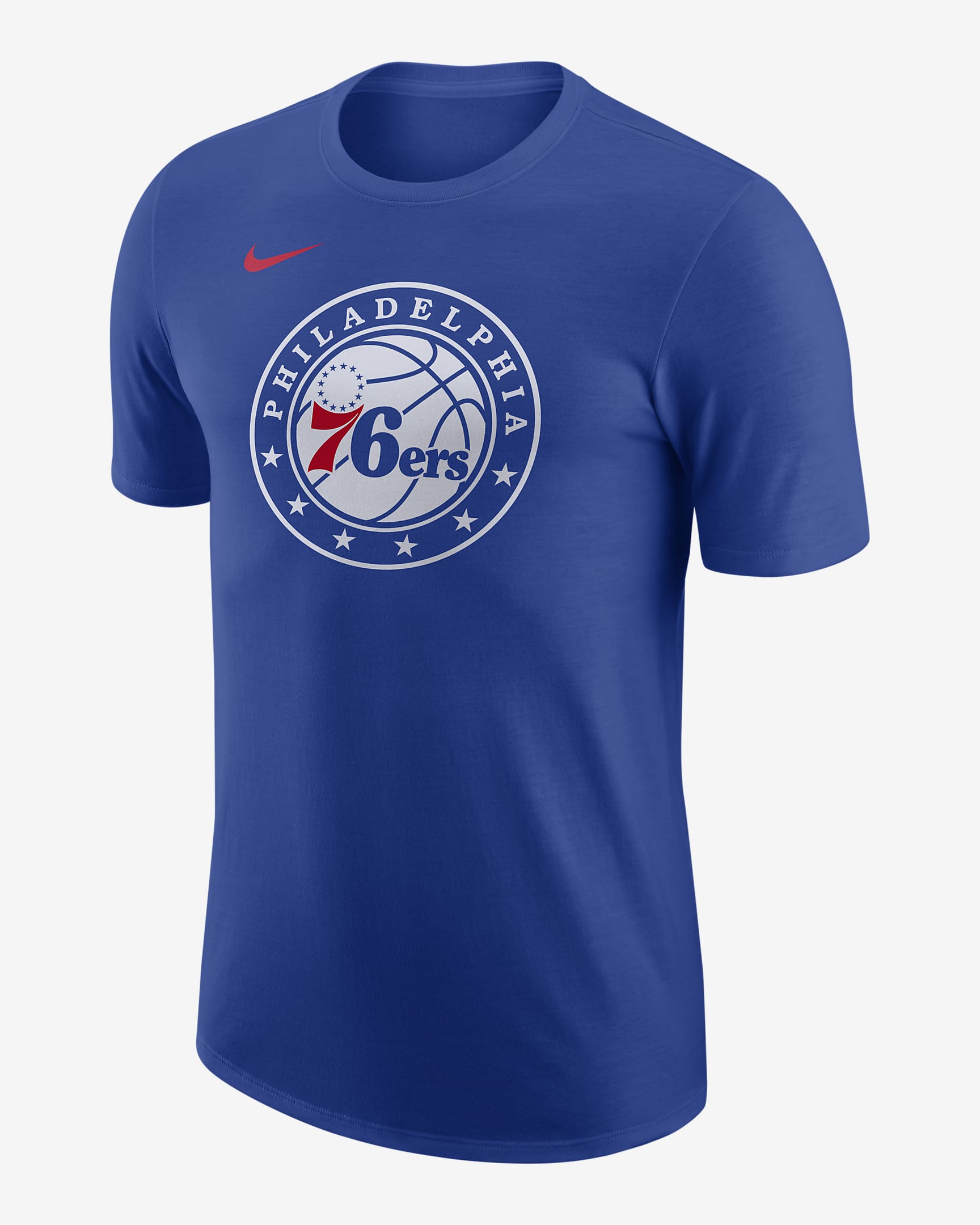 T-shirt Nike NBA Philadelphia 76ers Essential pour homme - Rush Blue