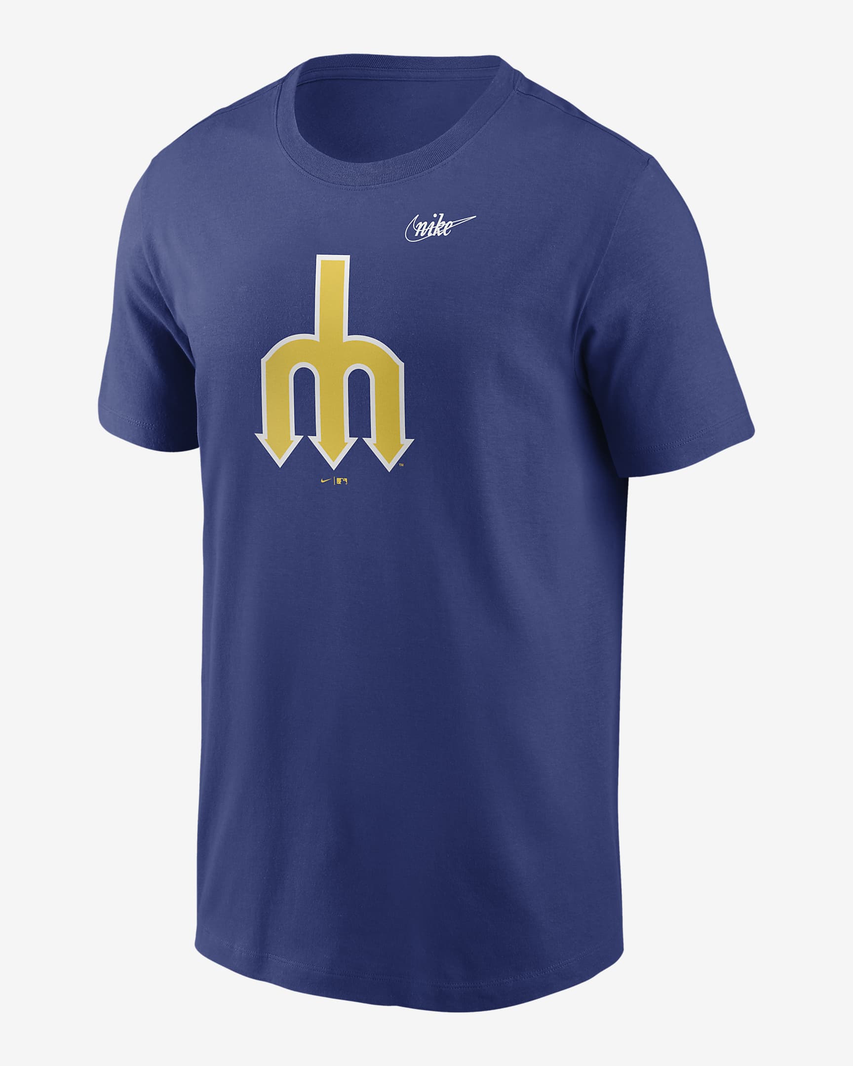Nike Cooperstown Logo (MLB Seattle Mariners) Men's T-Shirt. Nike.com