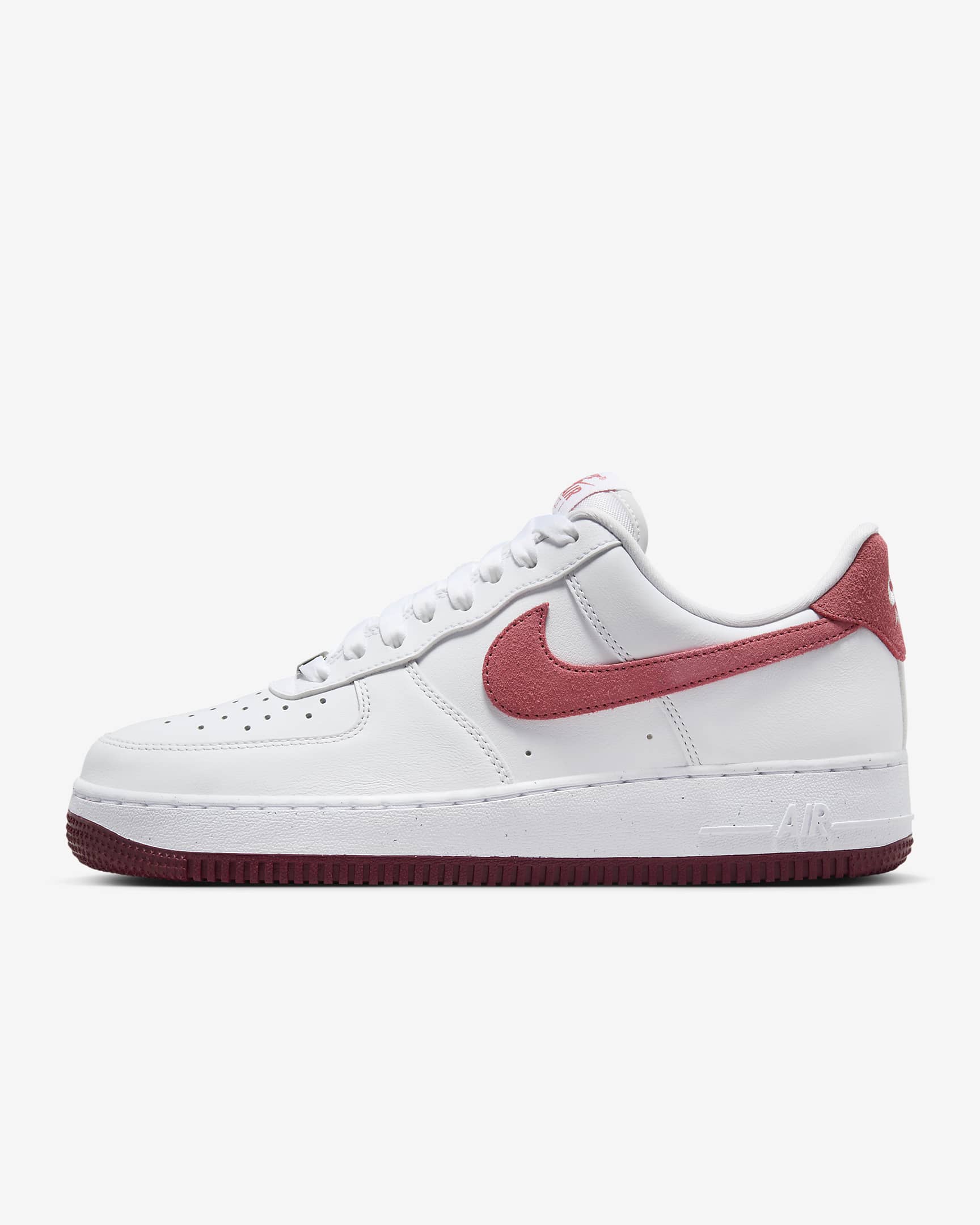 Nike Air Force 1 '07 Women's Shoes - White/Team Red/Dragon Red/Adobe