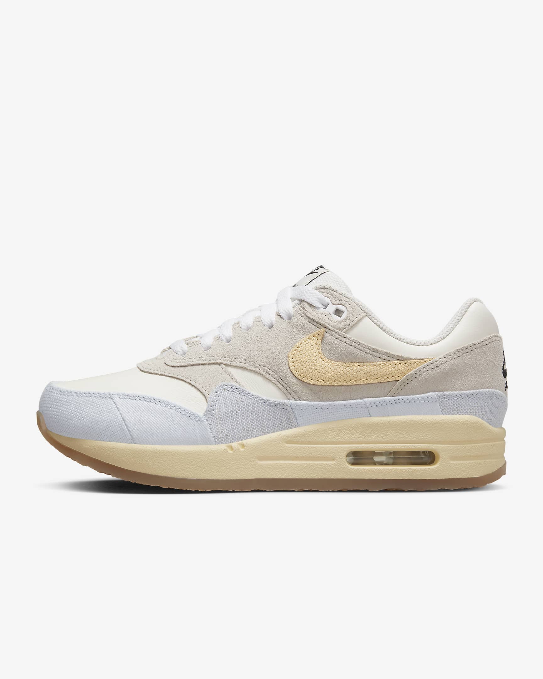 Nike Air Max 1 '87 Women's Shoes - Light Bone/Sail/Football Grey/Pale Vanilla