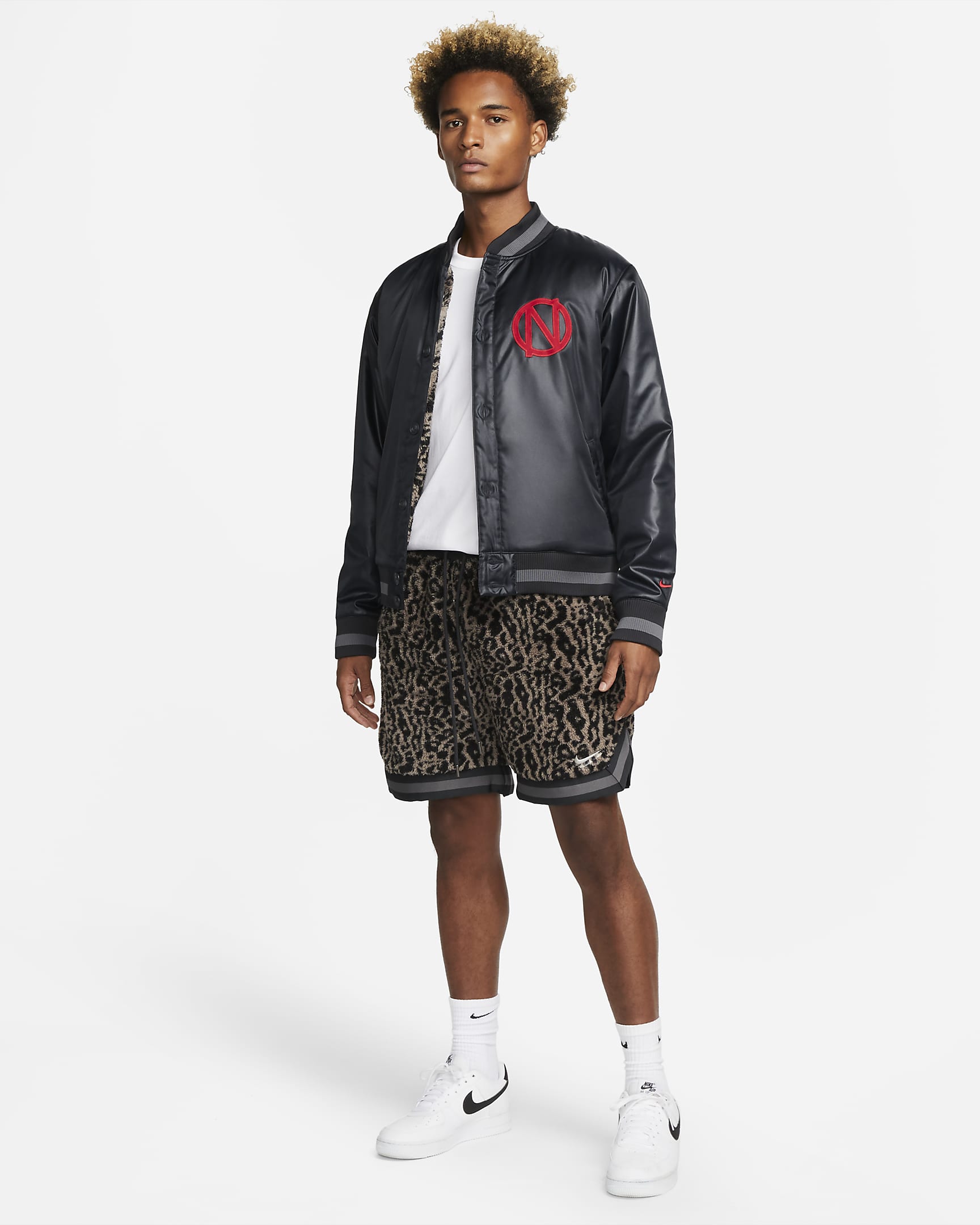 mens nike basketball jacket