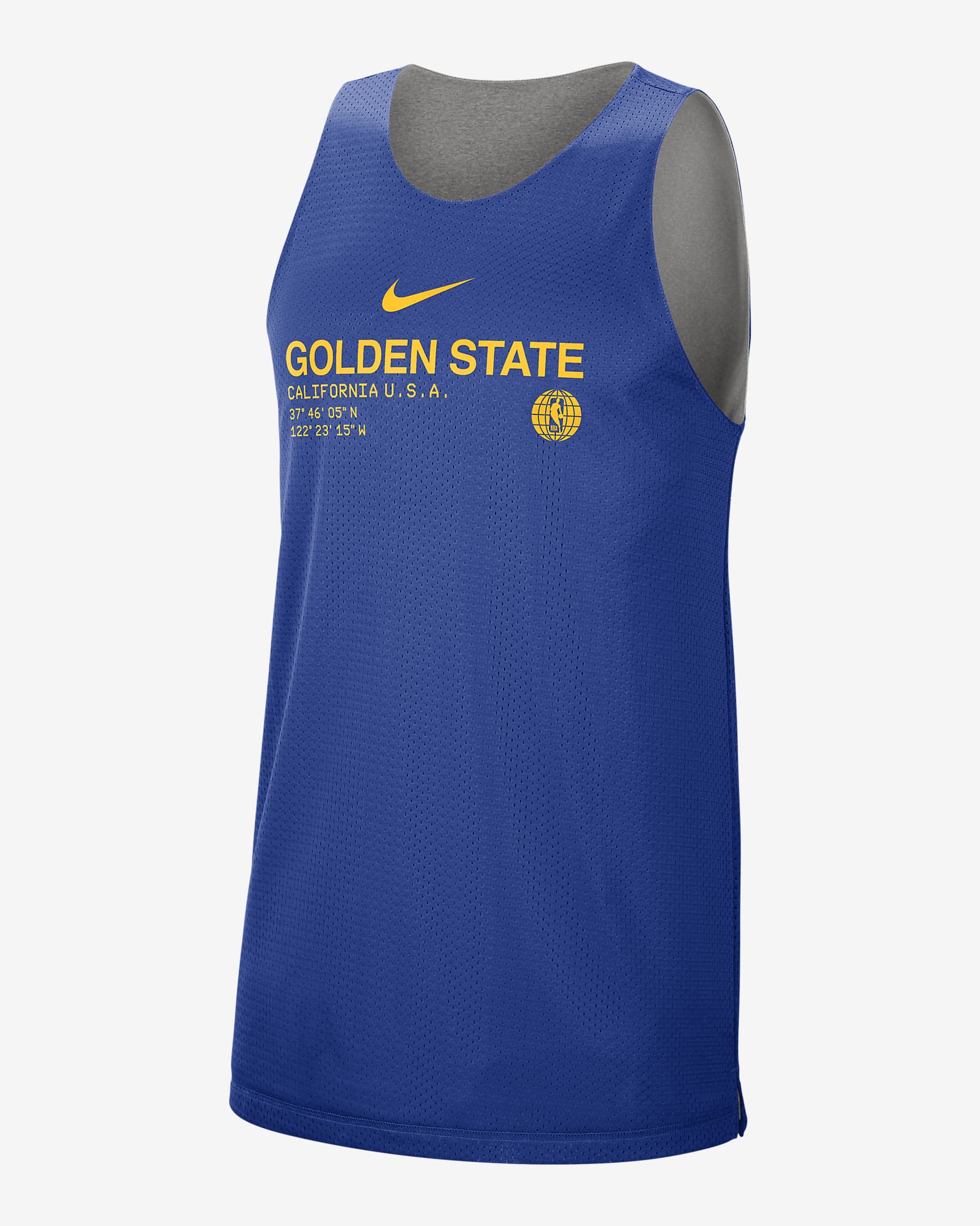 Camiseta de tirantes reversible de los Golden State Warriors Standard ...