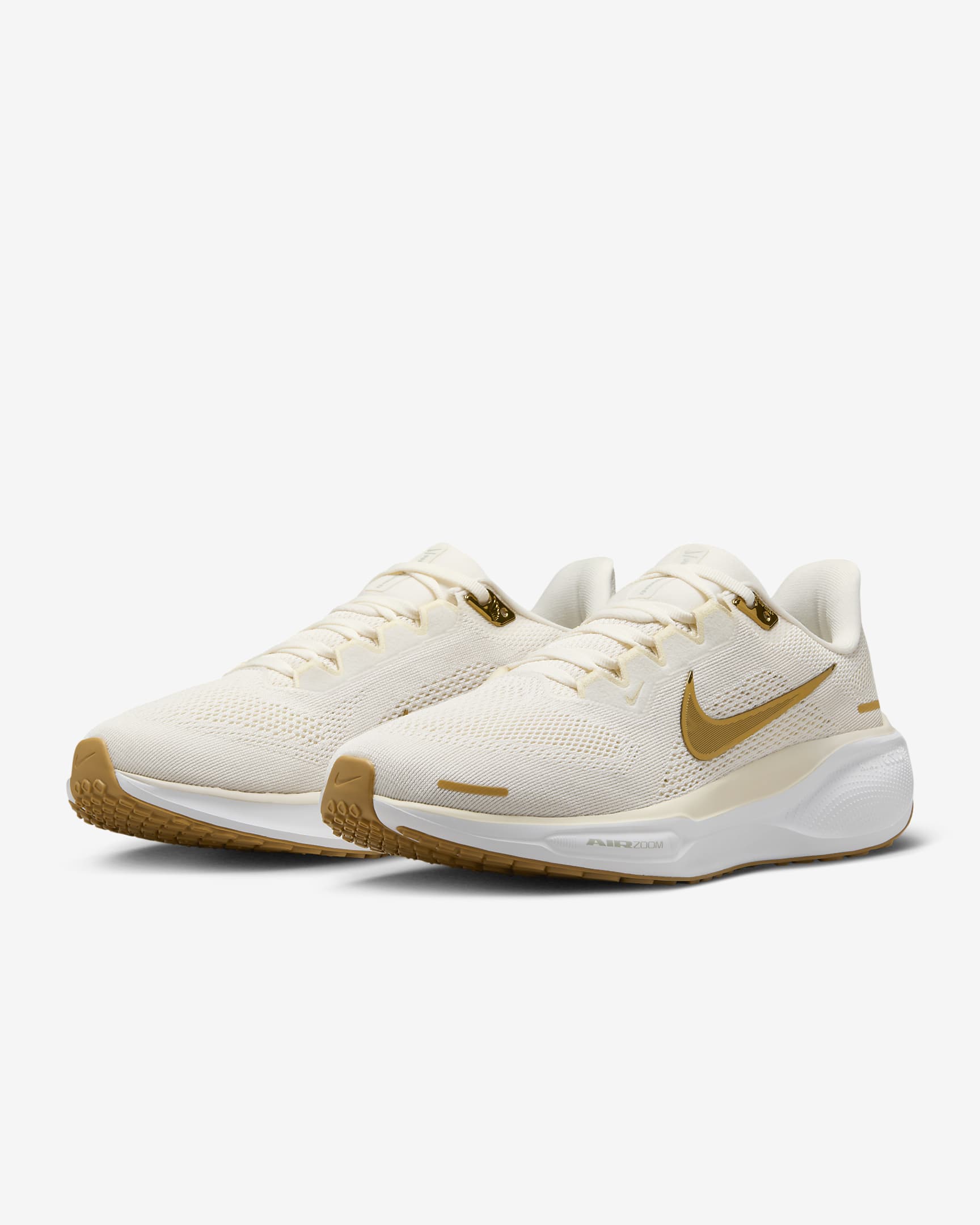 Damskie buty do biegania po asfalcie Nike Pegasus 41 - Phantom/Light Pumice/Sail/Metallic Gold