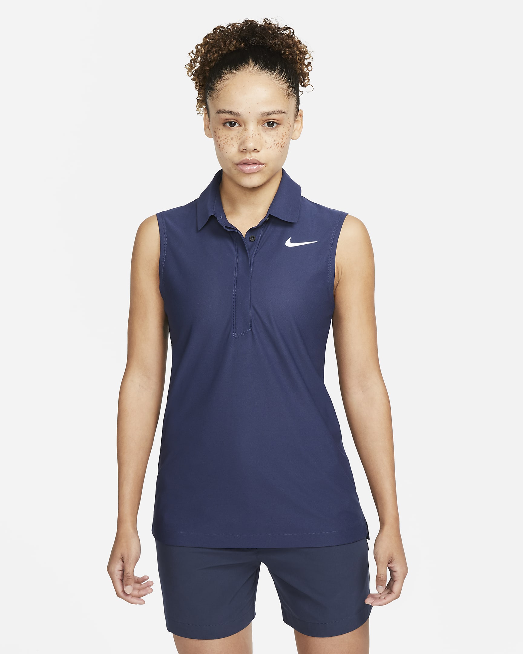 Nike Dri-FIT ADV Tour Women's Sleeveless Golf Polo. Nike CZ