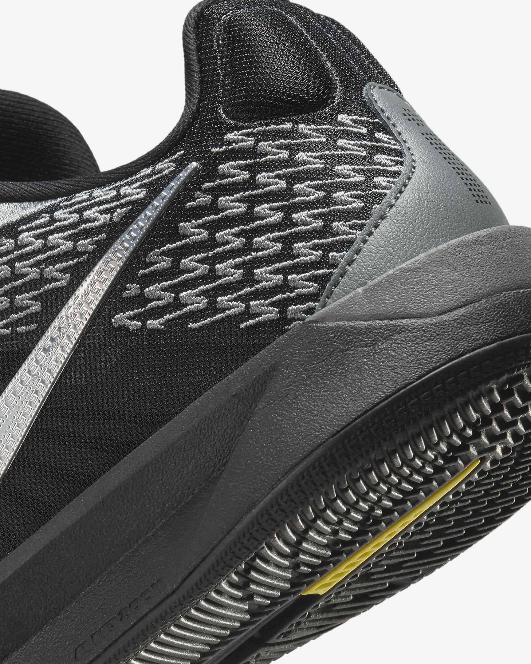 Sabrina 2 'Mirrored' Basketball Shoes - Black/Smoke Grey/Opti Yellow/Metallic Silver