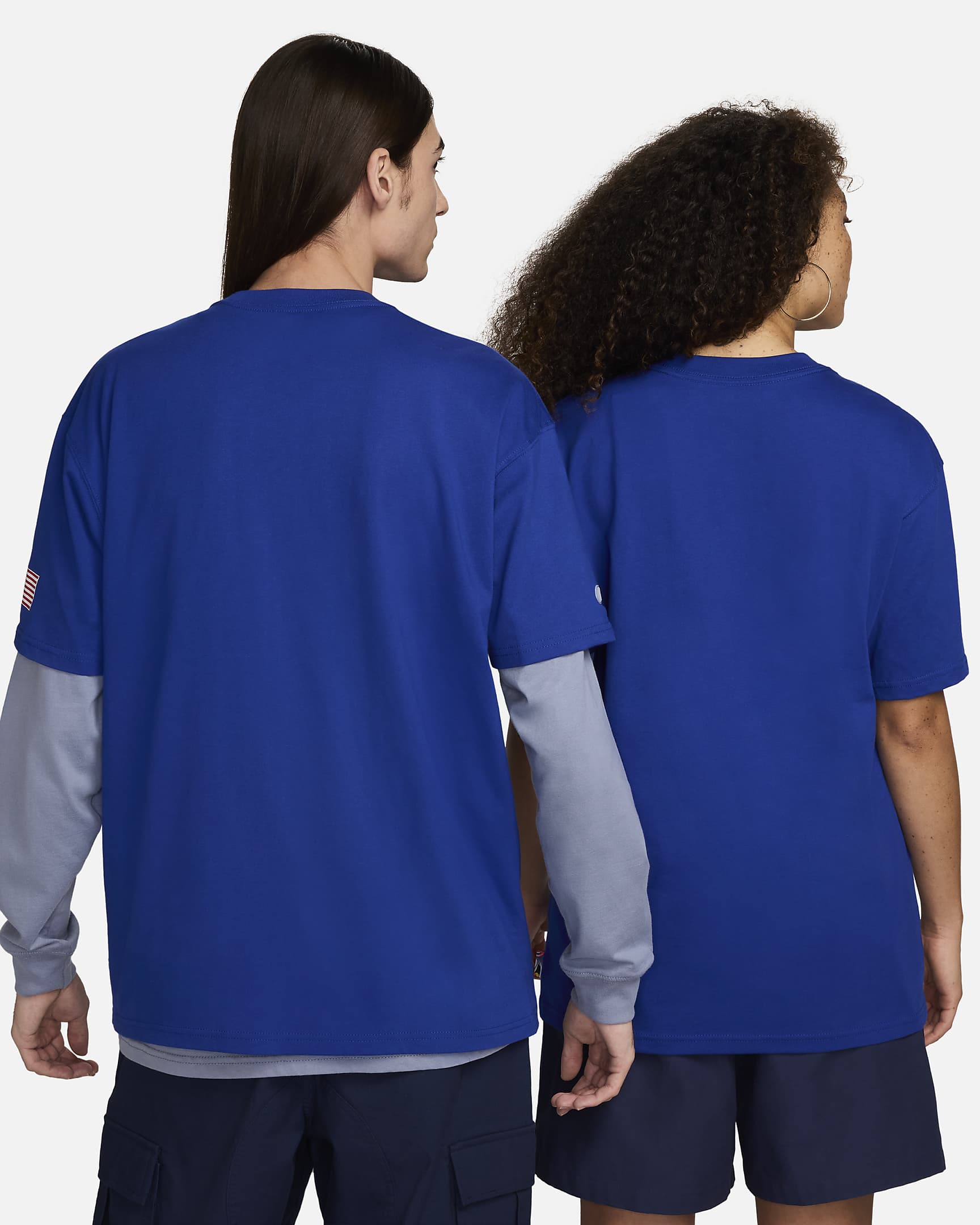 Nike SB USA Skate T-Shirt - Old Royal