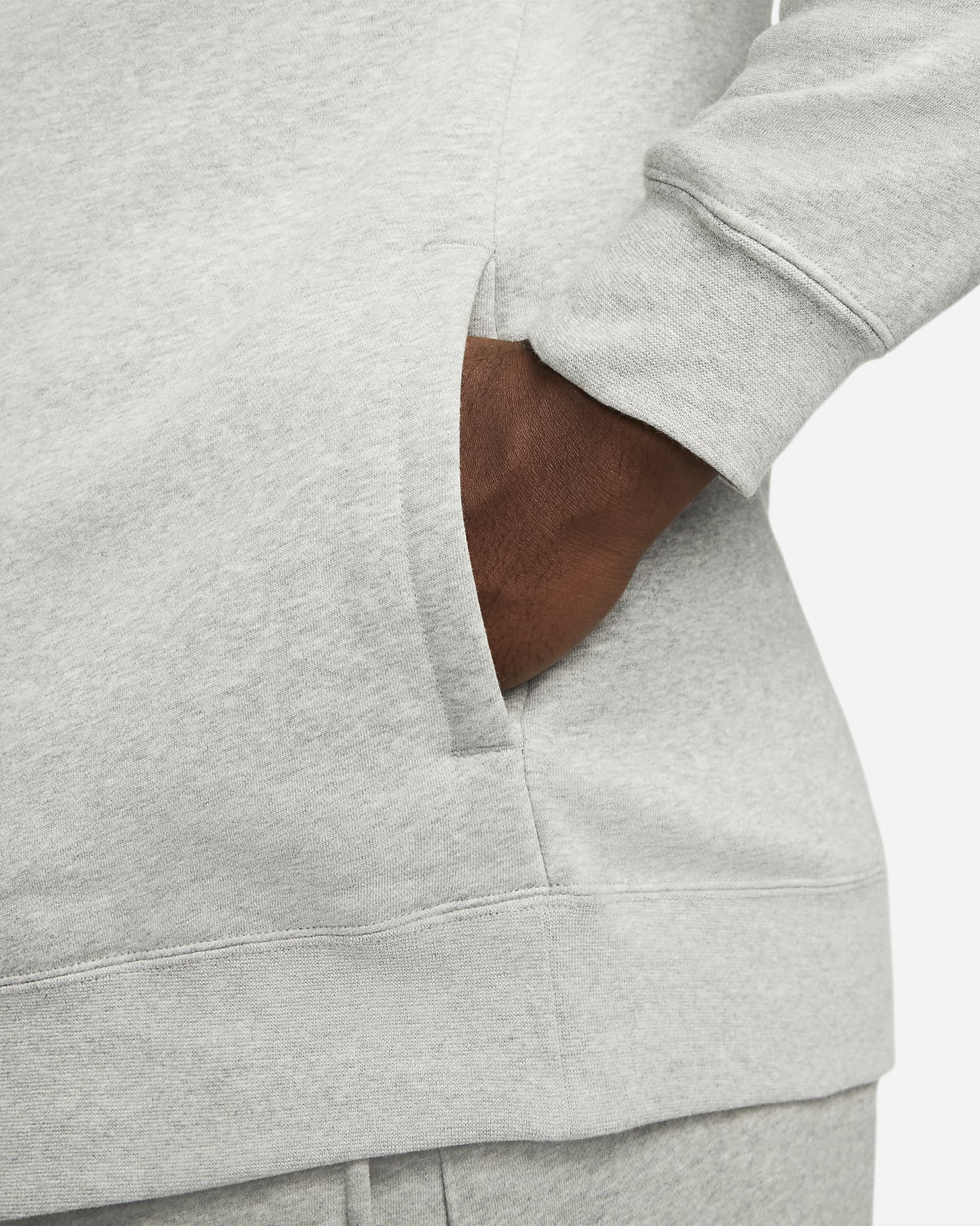 Nike Sportswear Club Men's BrushedBack 1/2Zip Sweatshirt. Nike UK