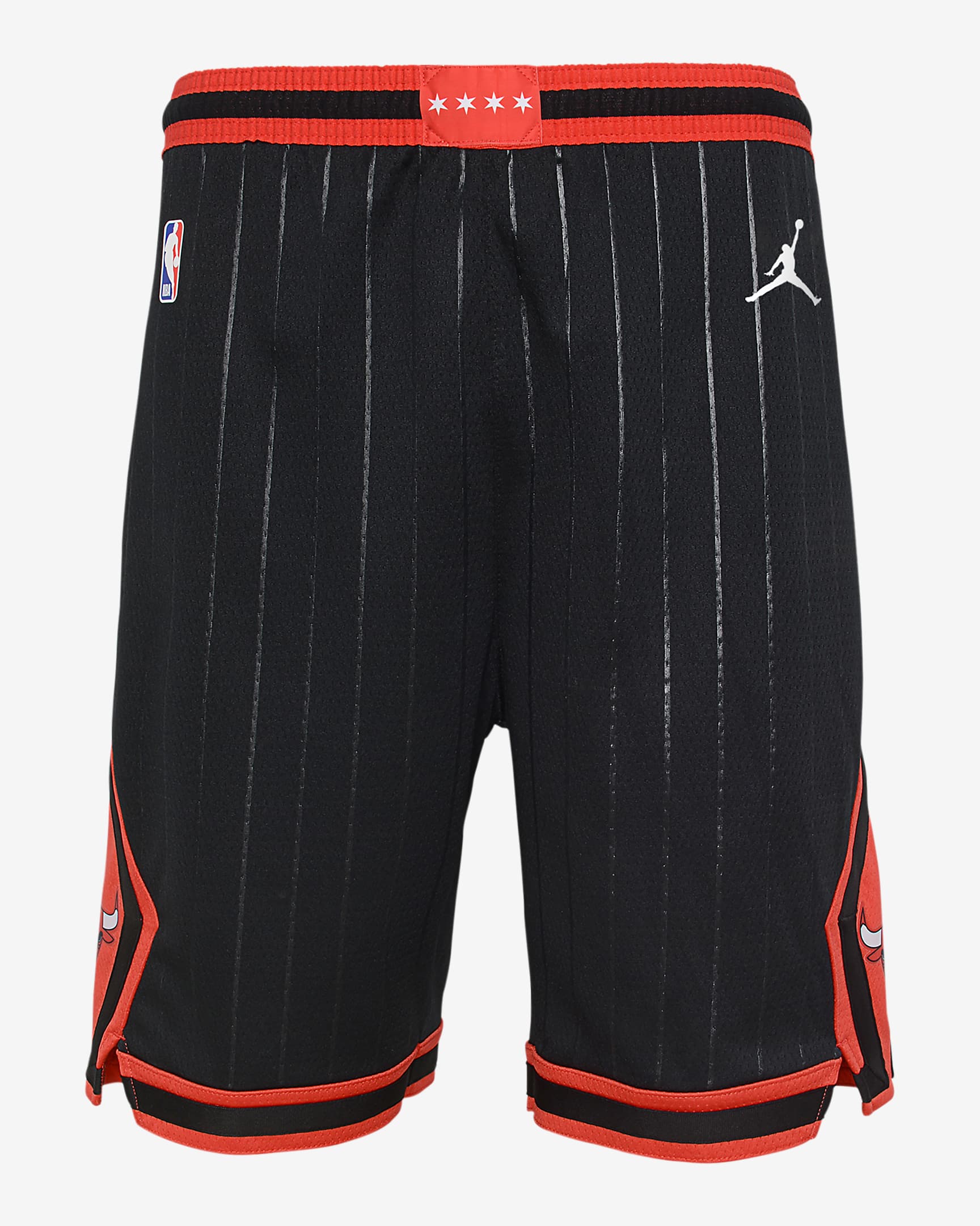 Chicago Bulls Statement Edition Older Kids' Jordan NBA Swingman Basketball Shorts - Black