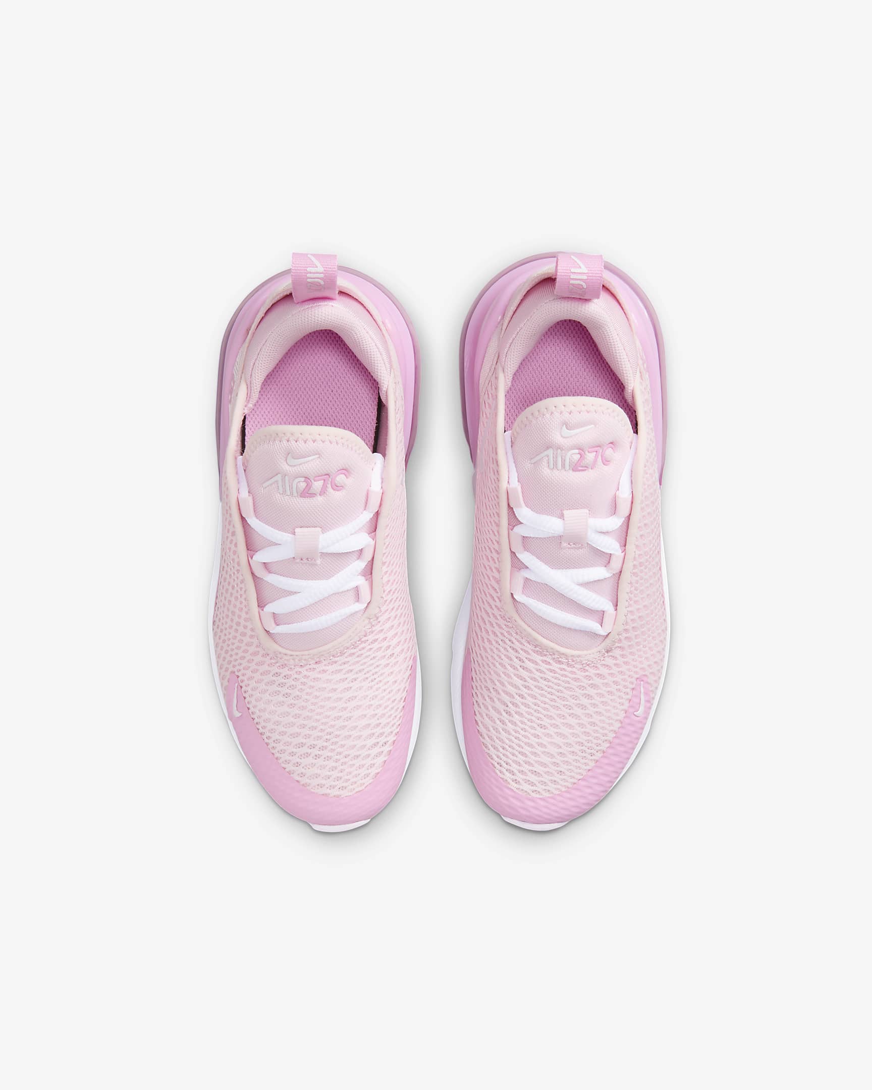 Nike Air Max 270 Younger Kids' Shoe - Pink Foam/Pink Rise/White