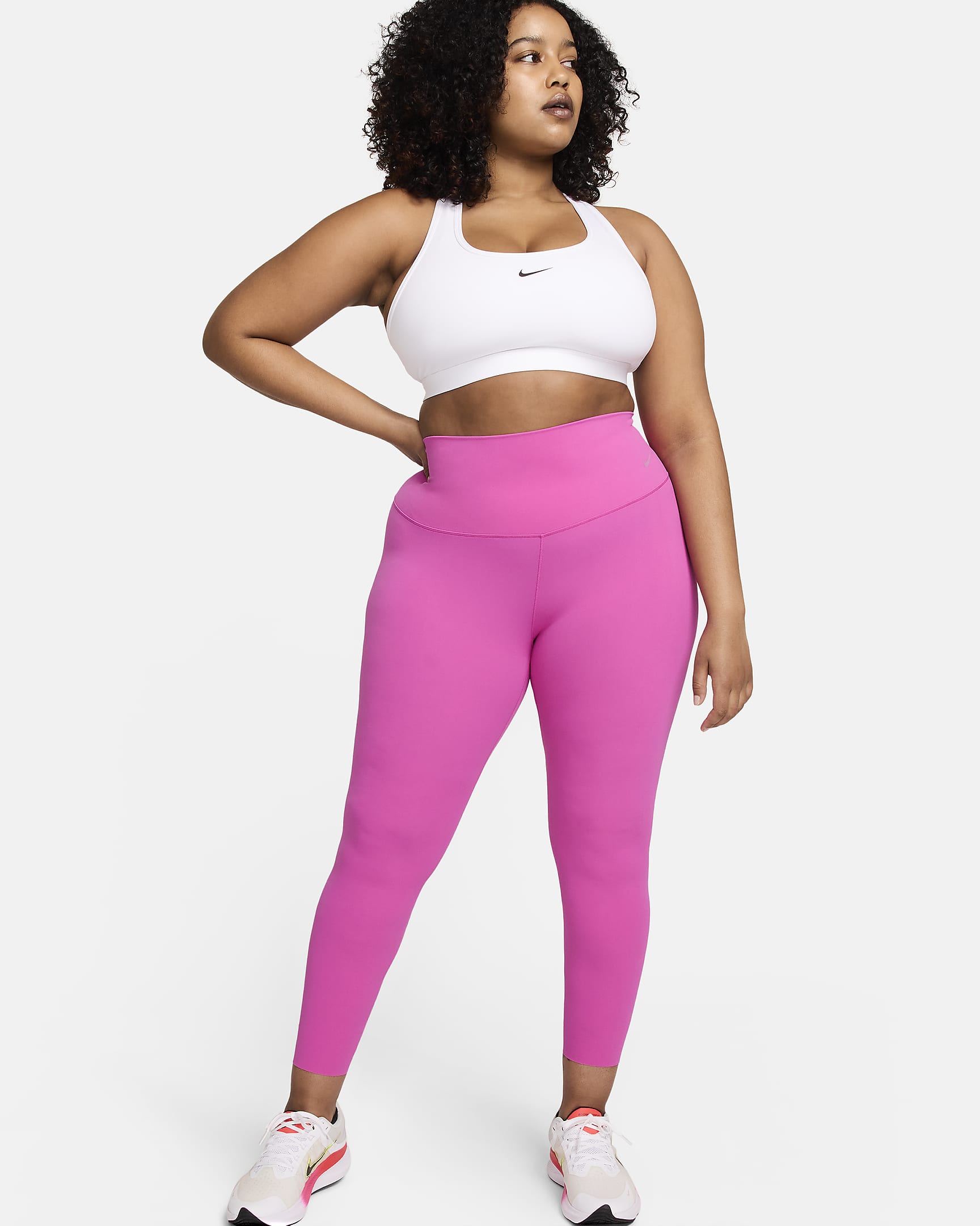 Nike Zenvy Women's Gentle-Support High-Waisted 7/8 Leggings. Nike DK