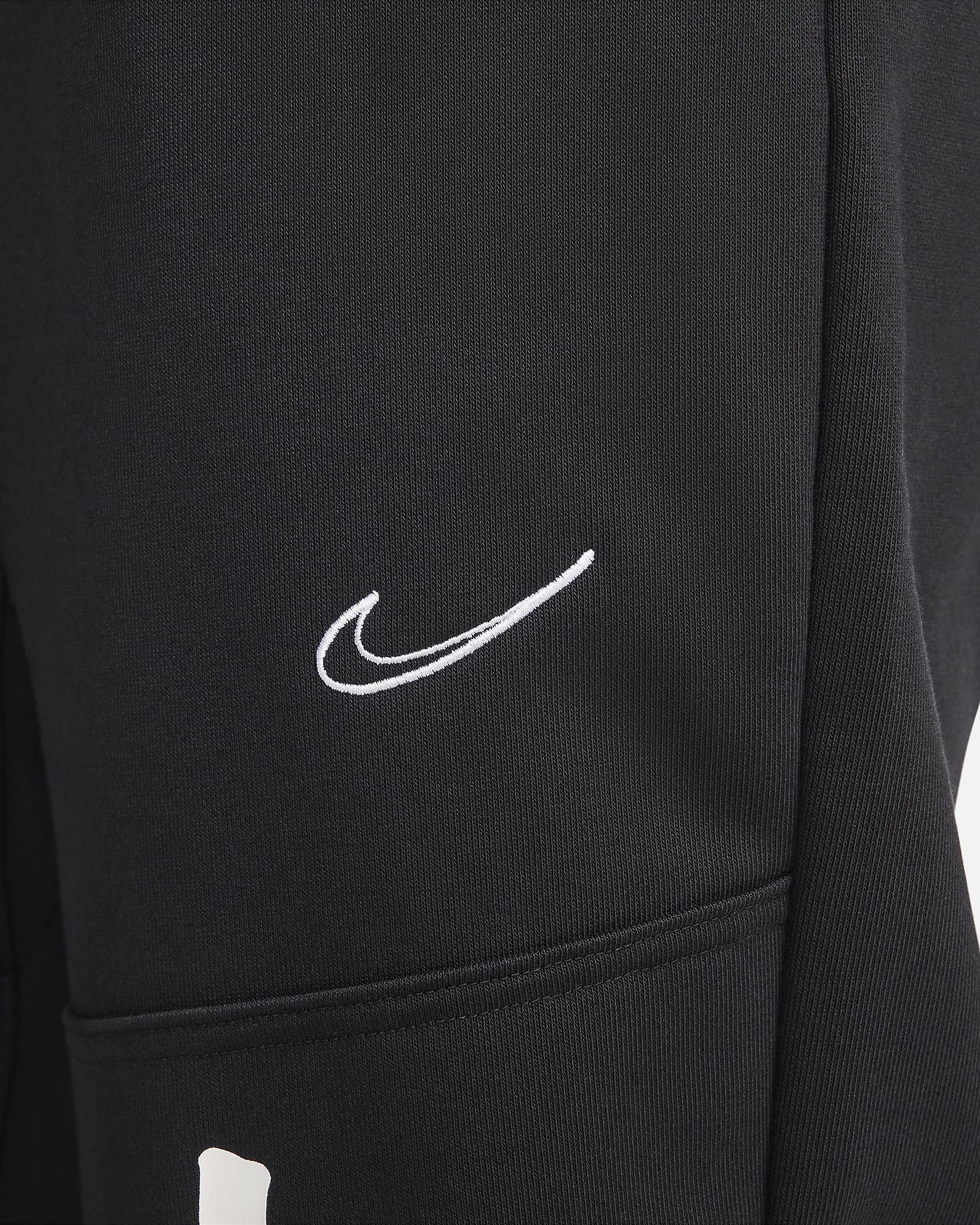 Nike Sportswear Breaking Pantalón oversize de talle medio y tejido French terry - Mujer - Negro