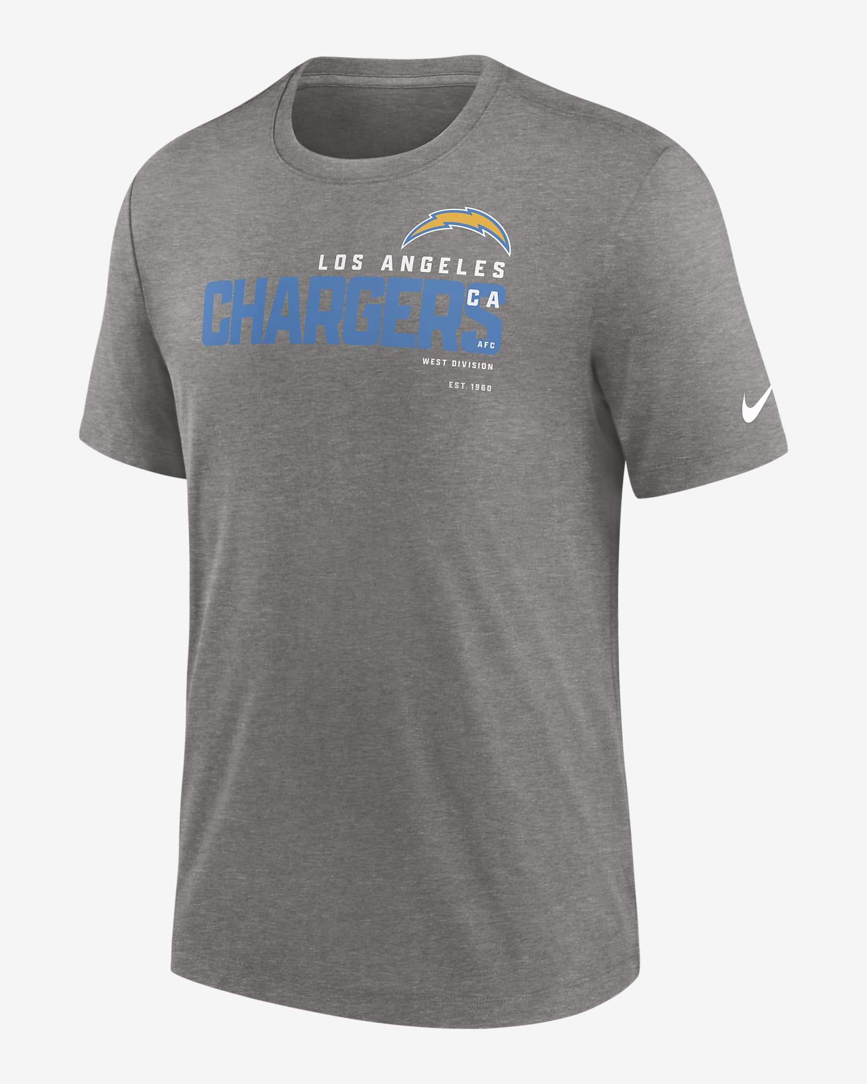 Nike Team (NFL Los Angeles Chargers) Men's T-Shirt. Nike.com