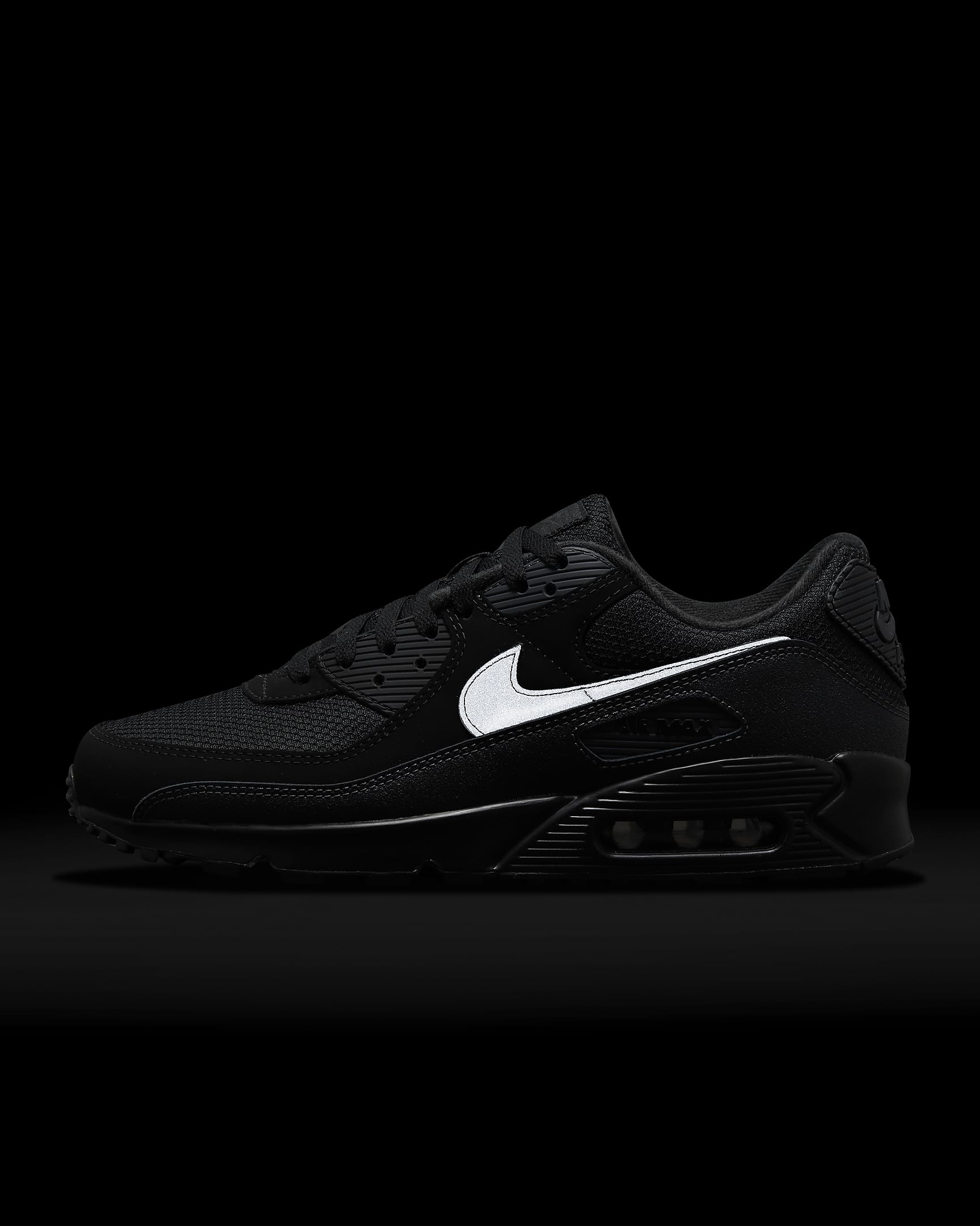 Chaussure Nike Air Max 90 pour homme - Noir/Anthracite