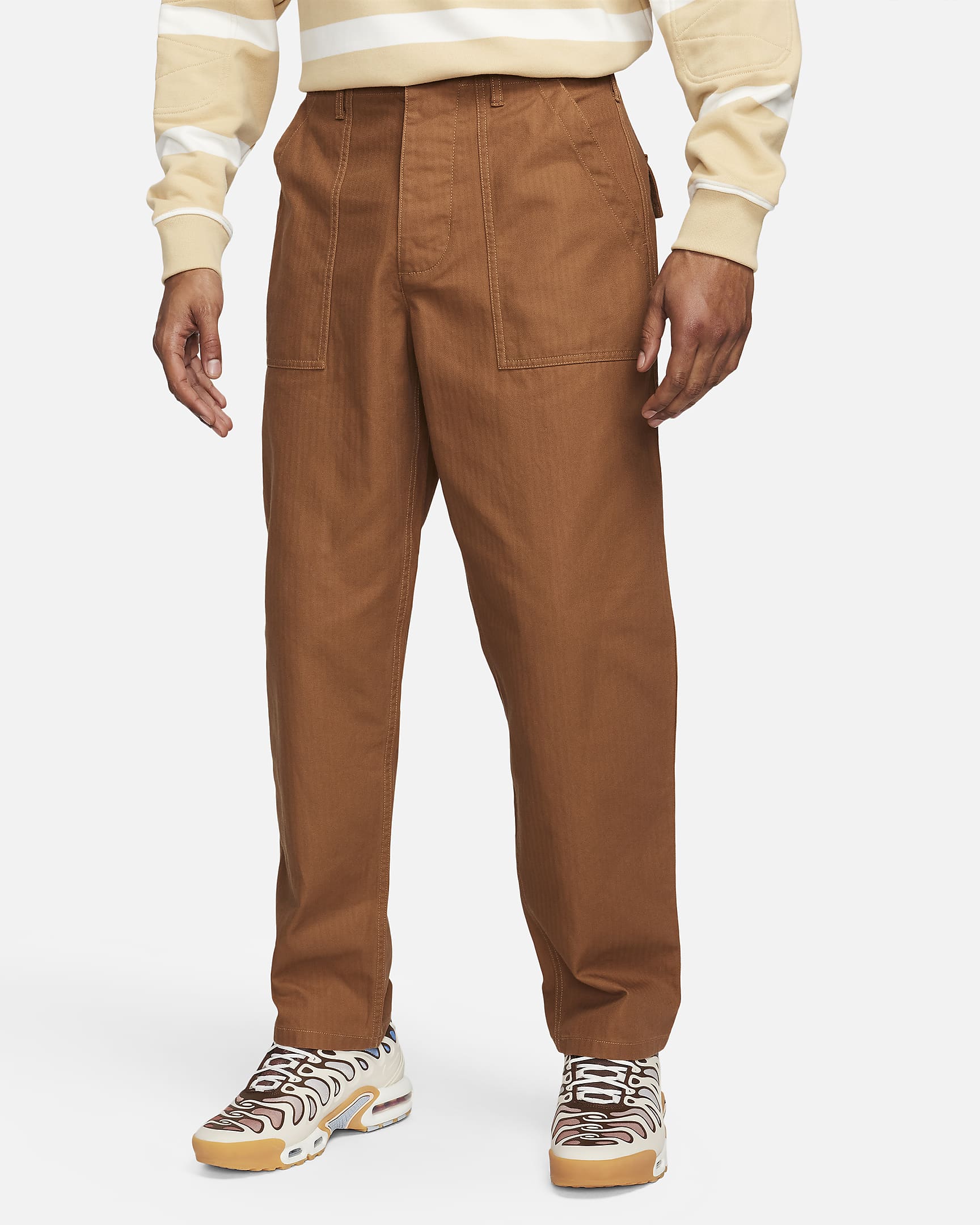 Nike Life Men's Fatigue Trousers - Light British Tan/Light British Tan