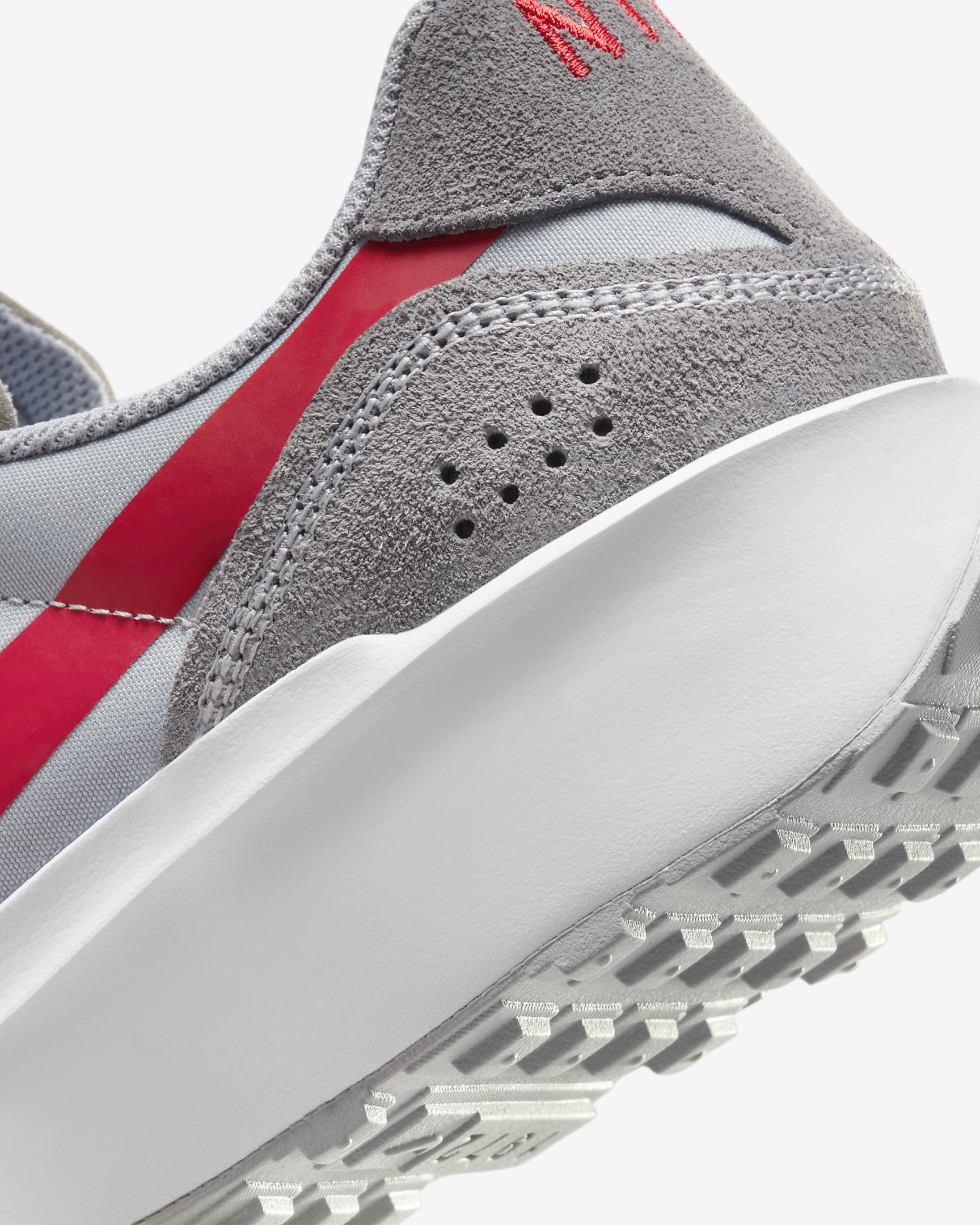 Nike Waffle Nav Men's Shoes - Wolf Grey/Cool Grey/White/University Red