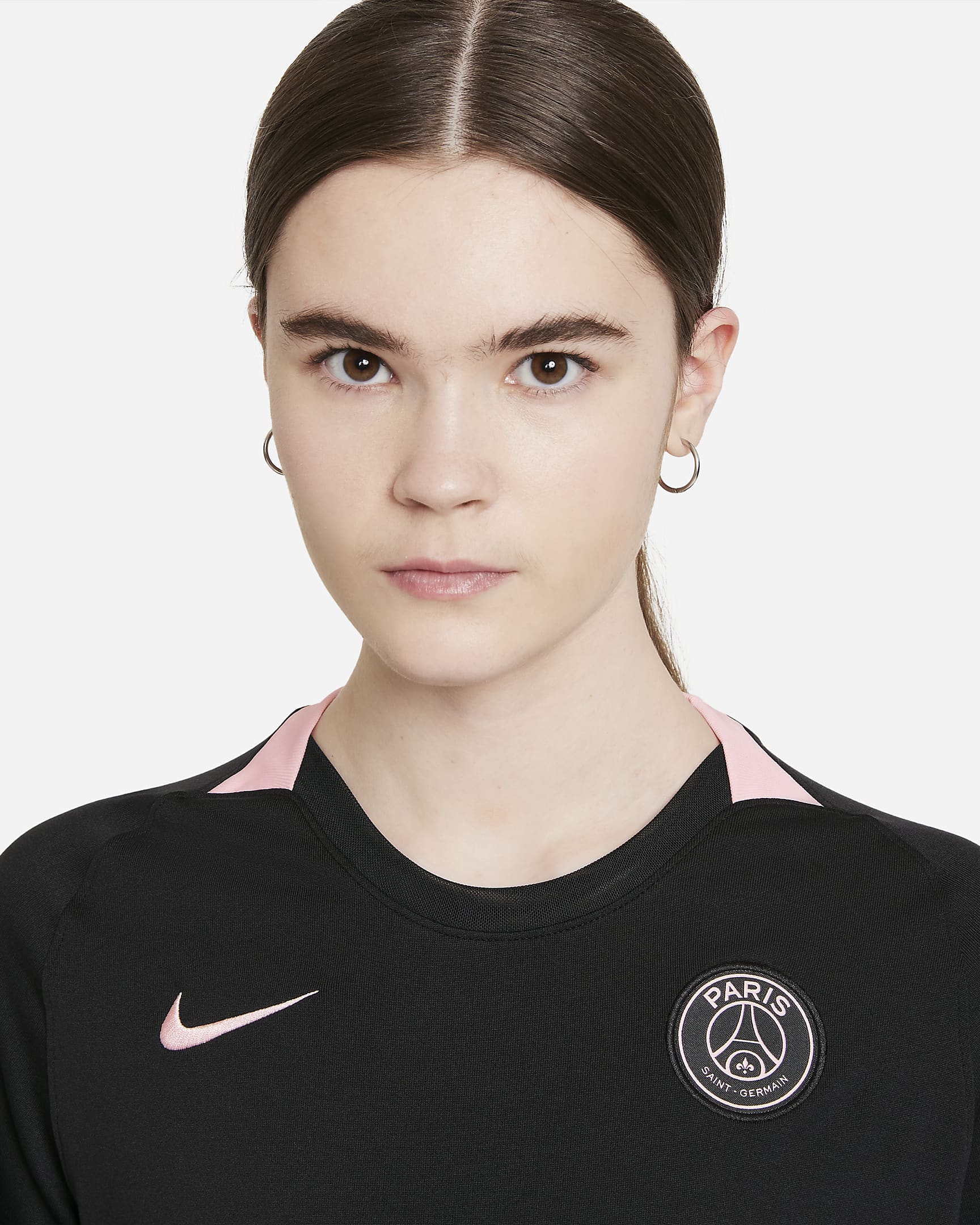 Paris Saint-Germain Women's Nike Dri-FIT Short-Sleeve Football Top. Nike UK