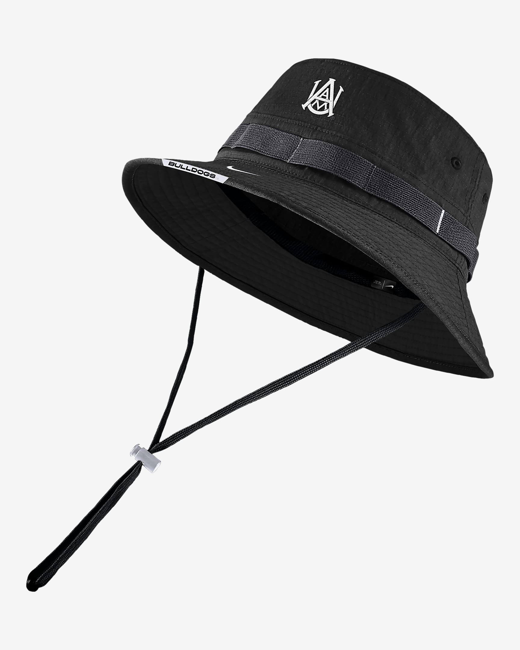 Alabama A&M Nike College Boonie Bucket Hat - Black