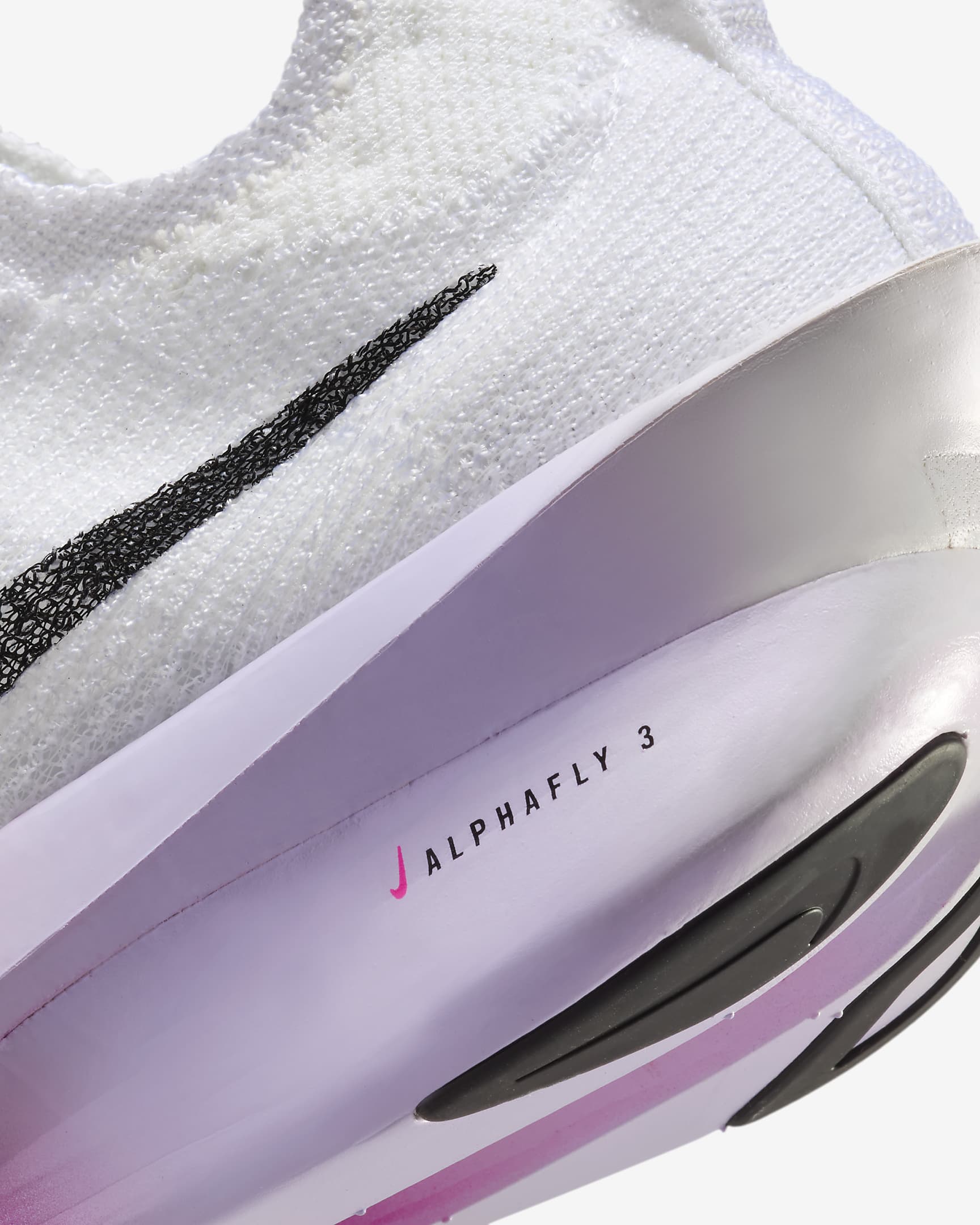 Chaussure de course sur route Nike Alphafly 3 pour femme - Blanc/Purple Agate/Vivid Grape/Noir