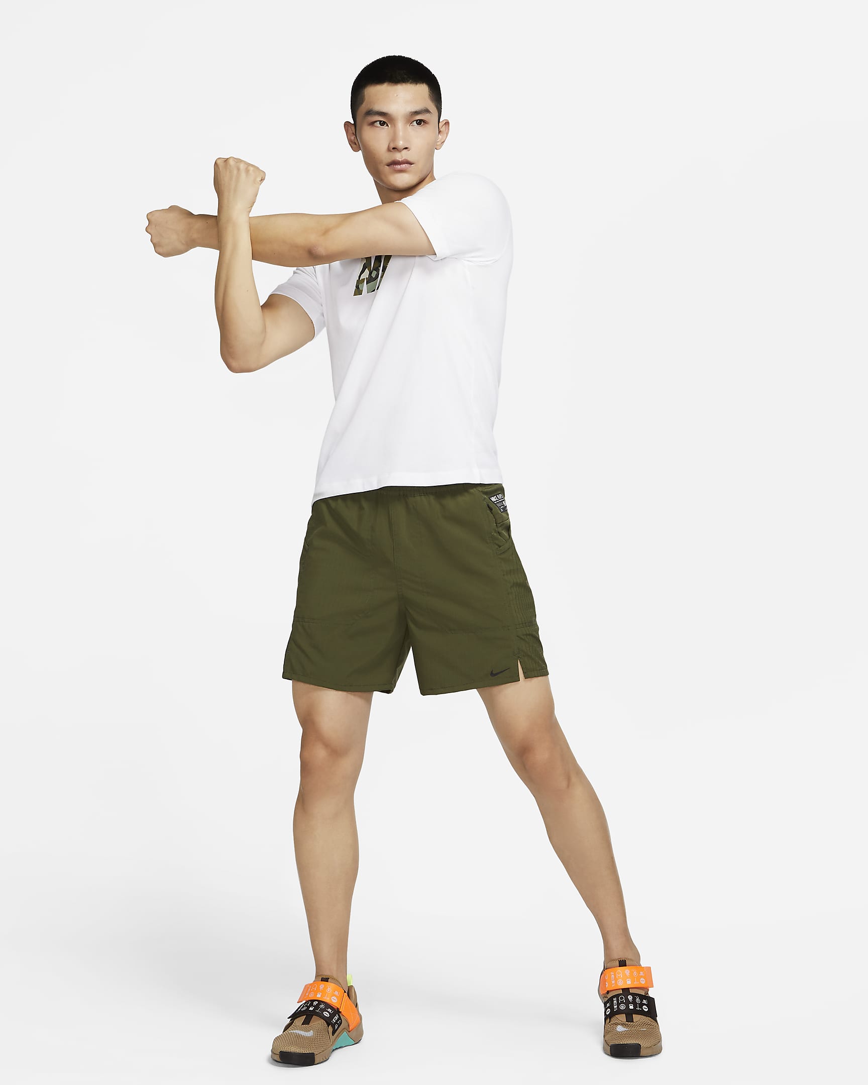 Nike Dri-FIT ADV A.P.S. Men's Fitness Shorts - Rough Green/Black