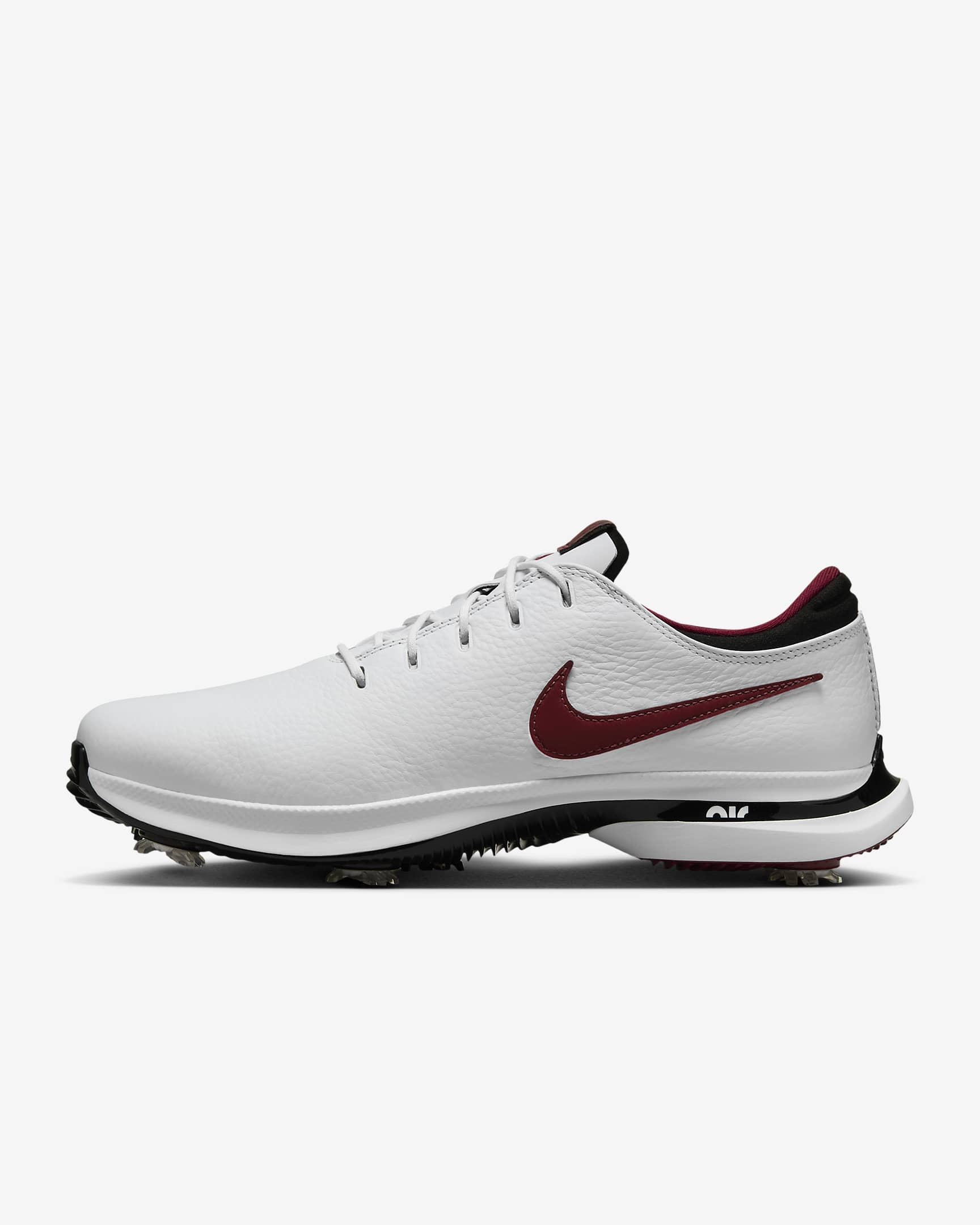 Tenis de golf para hombre Nike Air Zoom Victory Tour 3 - Blanco/Negro/Relámpago/Rojo team