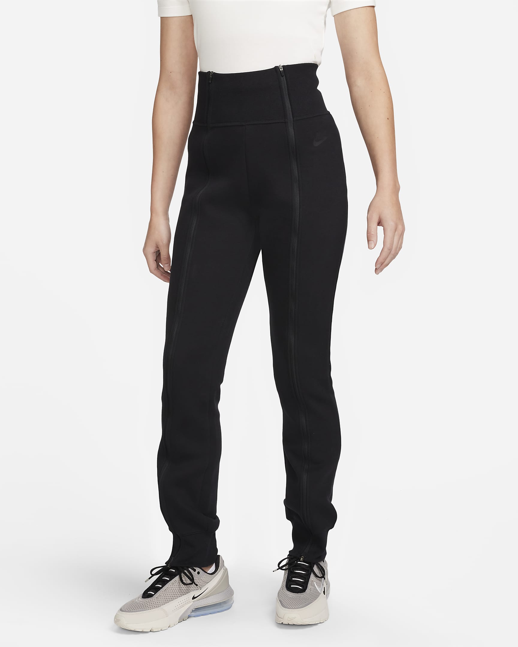 Nike Sportswear Tech Fleece Women's High-Waisted Slim Zip Pants. Nike.com