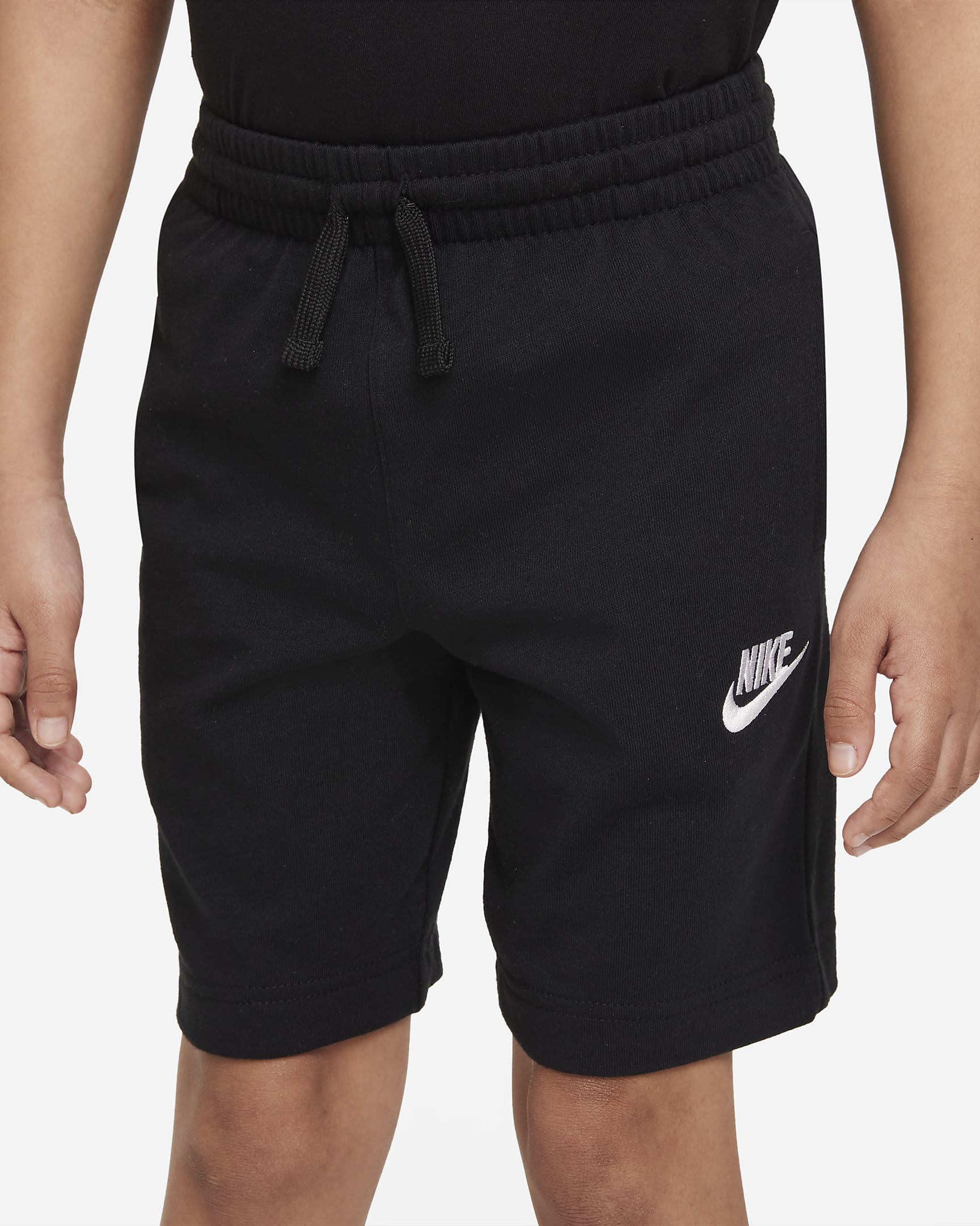 Nike Sportswear Club Little Kids' Shorts - Black