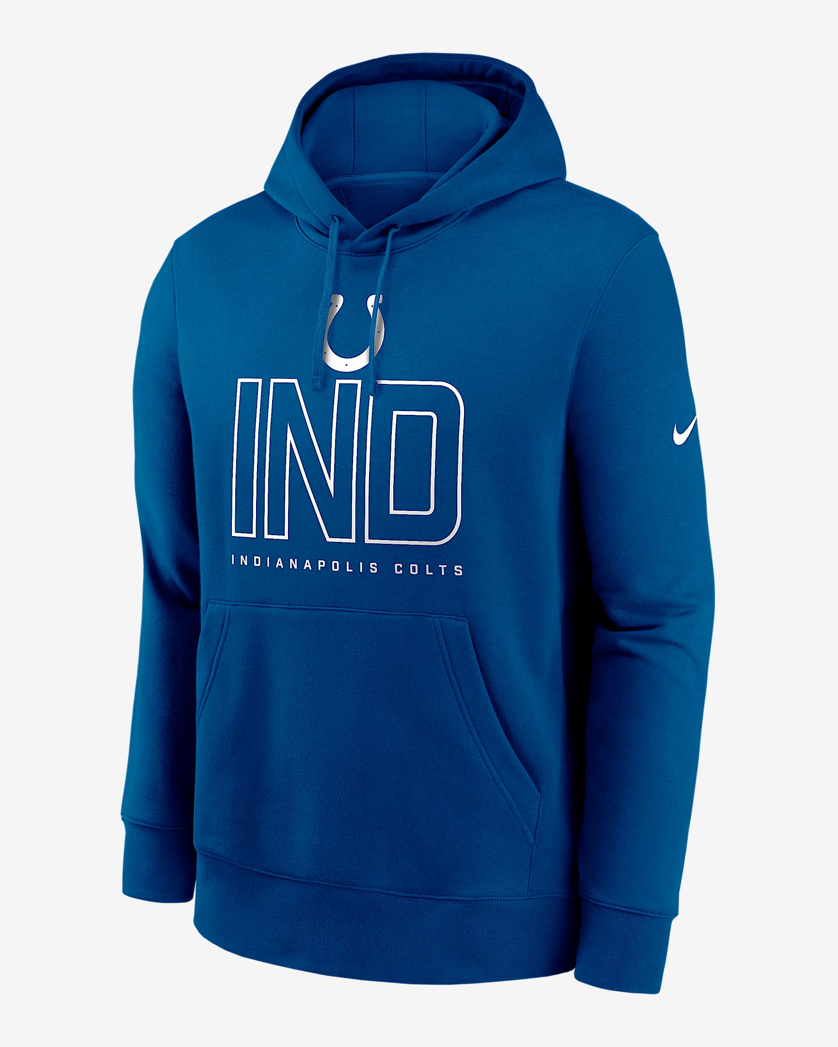 Indianapolis Colts Busted Play Club Men's Nike NFL Pullover Hoodie - Blue