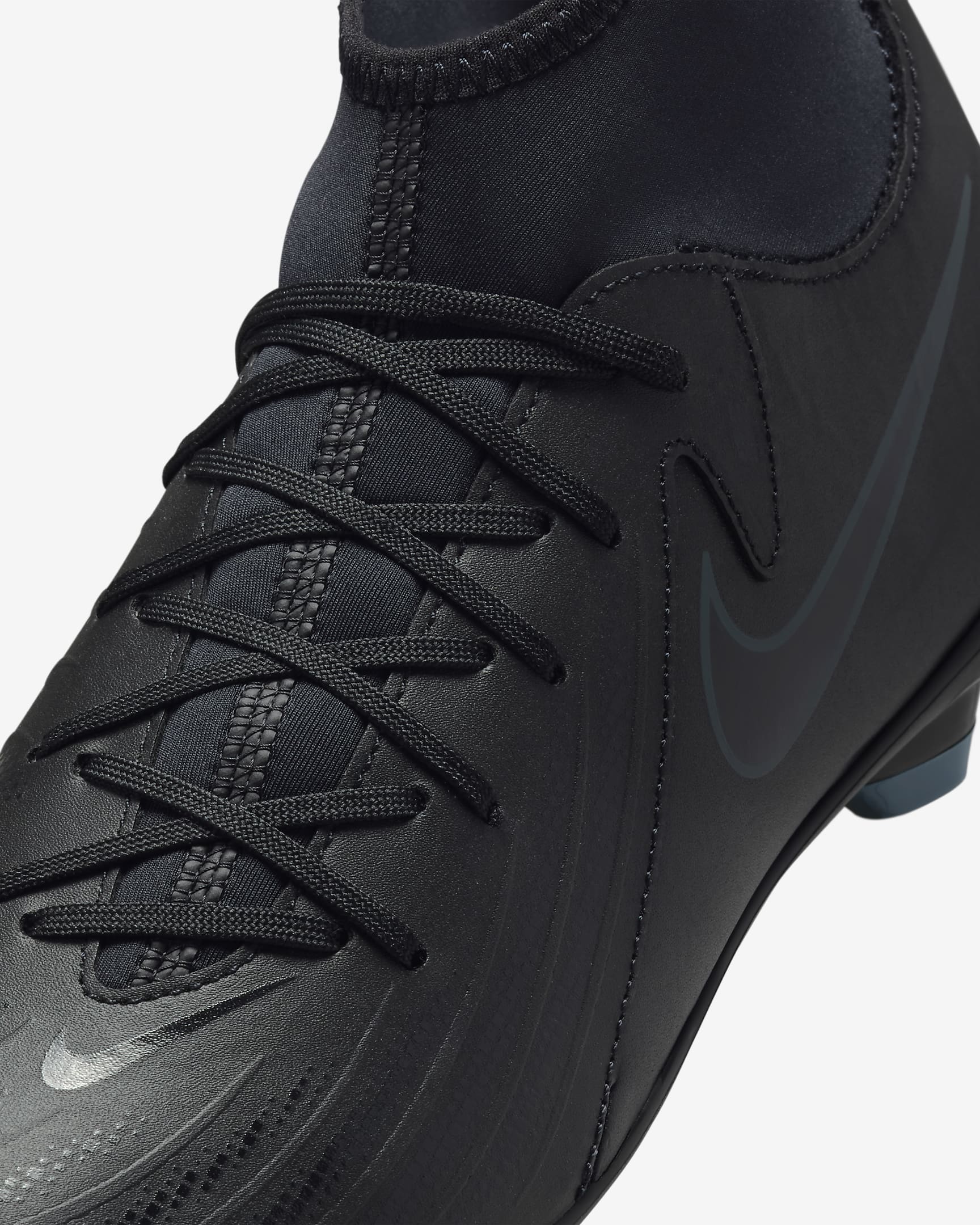 Scarpa da calcio a taglio alto MG Nike Phantom Luna 2 Club - Nero/Deep Jungle/Nero