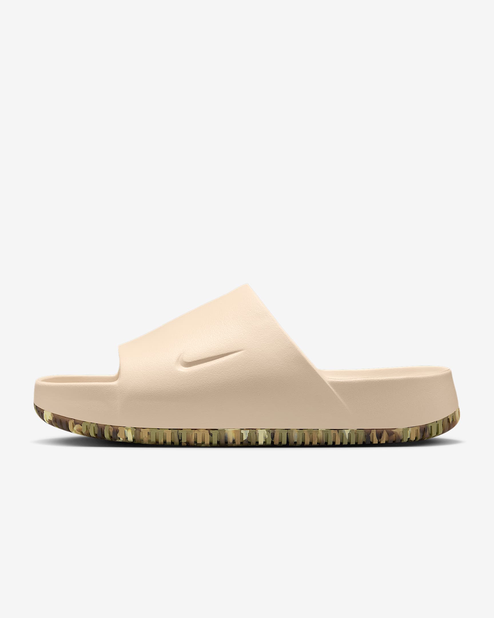 Claquette Nike Calm pour homme - Sanddrift/Light Khaki/Fauna Brown/Sanddrift