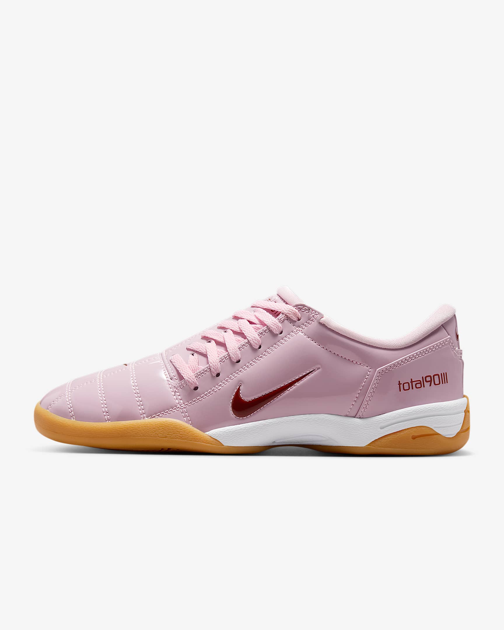 Nike Total 90 Zapatillas - Mujer - Pink Foam/Blanco/Gum Light Brown/Team Red