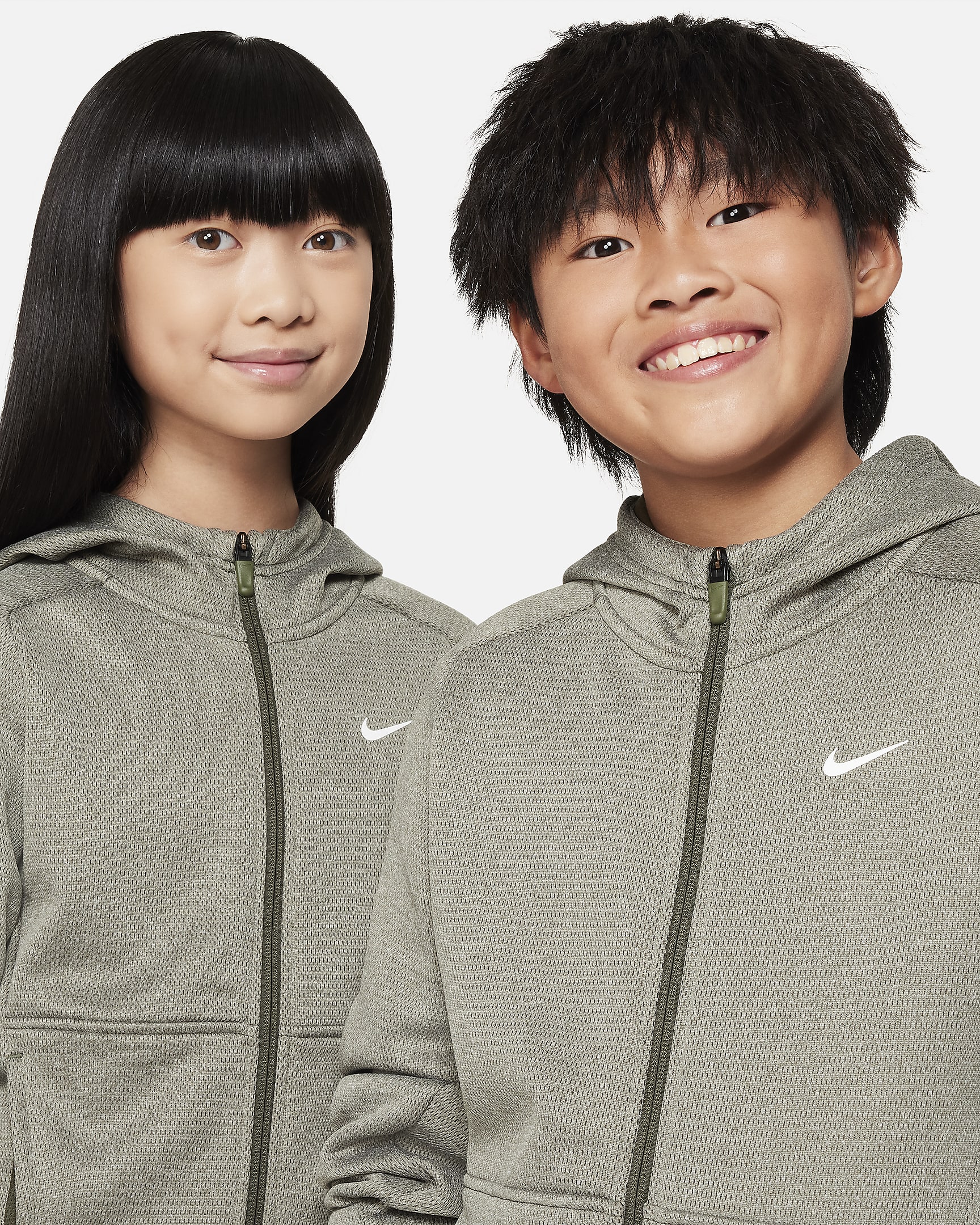 Nike Therma-FIT Older Kids' Full-Zip Hoodie. Nike RO