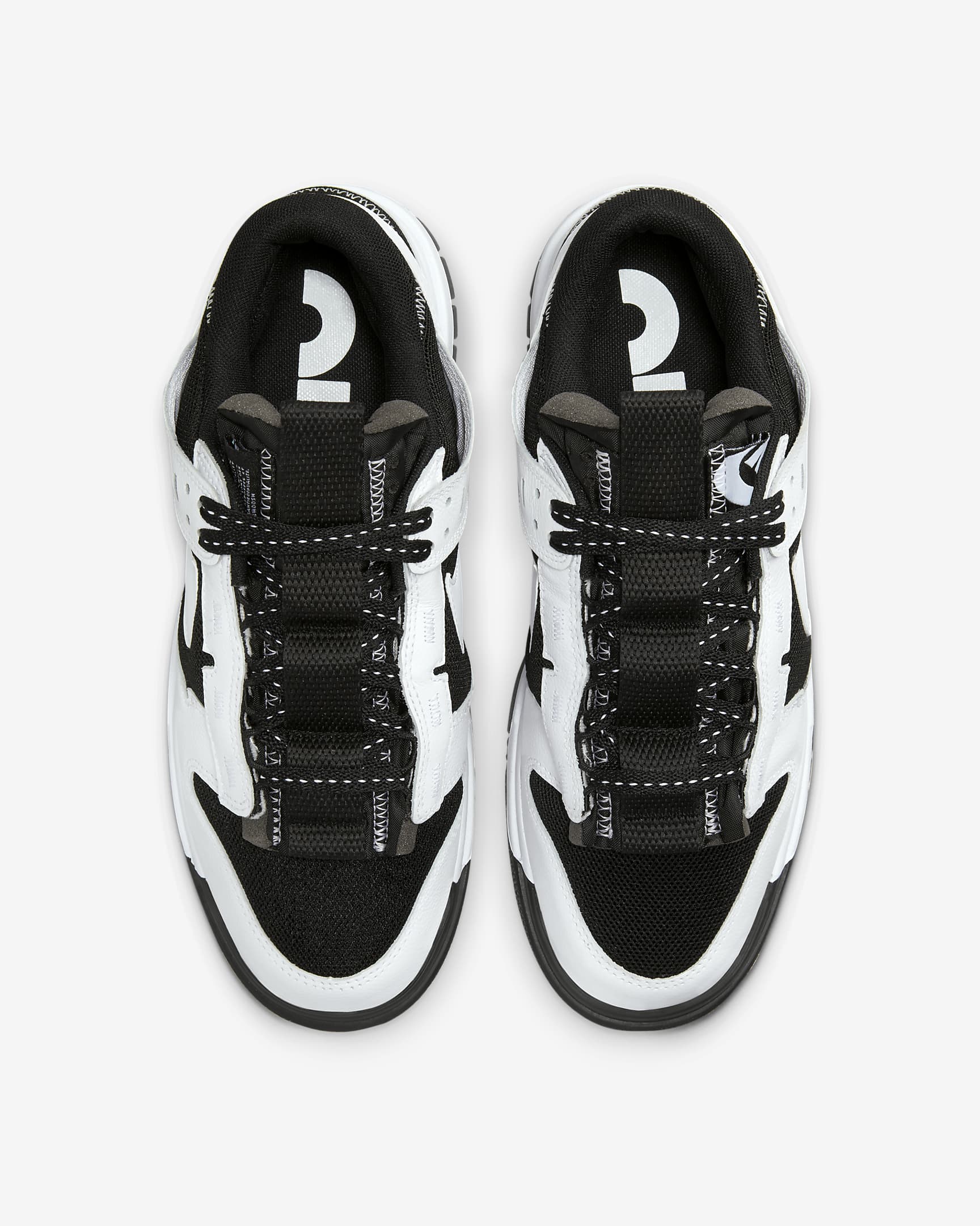 Nike Air Dunk Jumbo Men's Shoes - Black/White