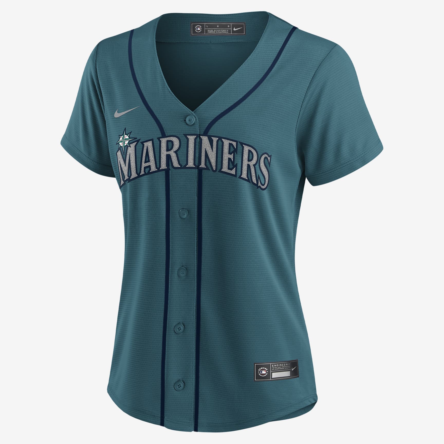 Jersey de béisbol réplica para mujer MLB Seattle Mariners.