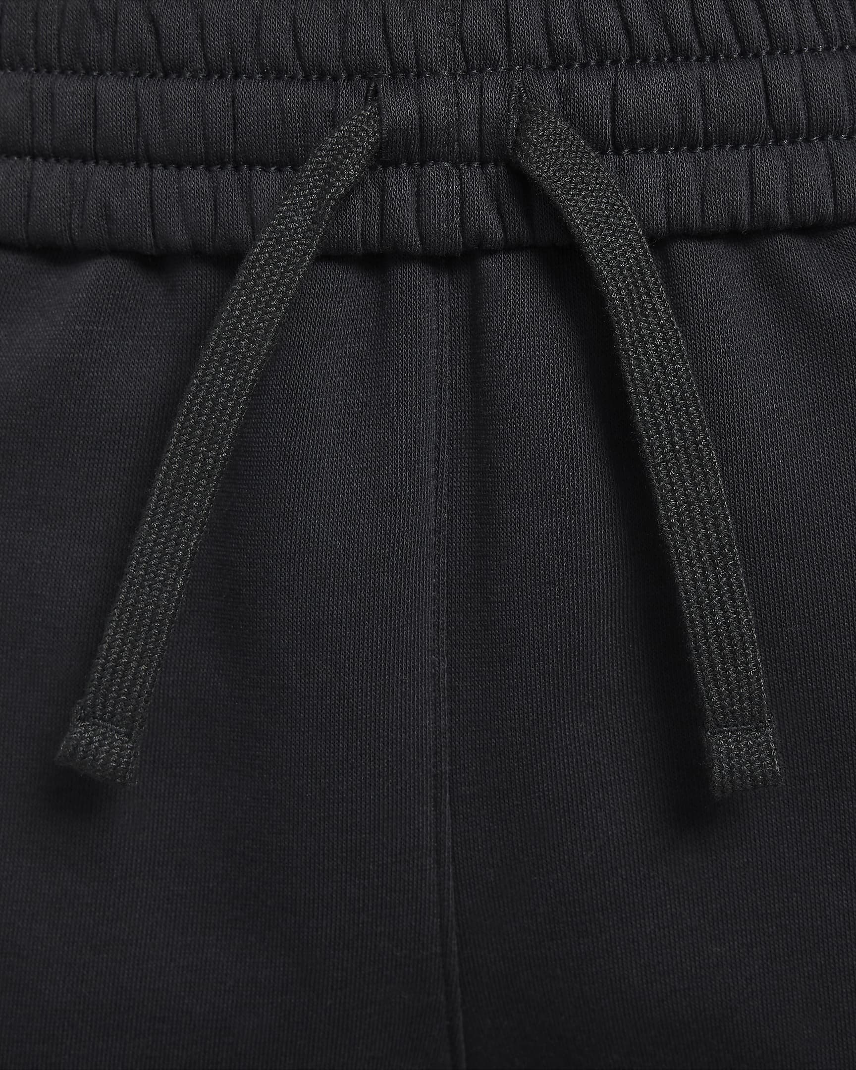 Nike Sportswear Club Fleece lockere Hose (Mädchen) - Schwarz/Weiß