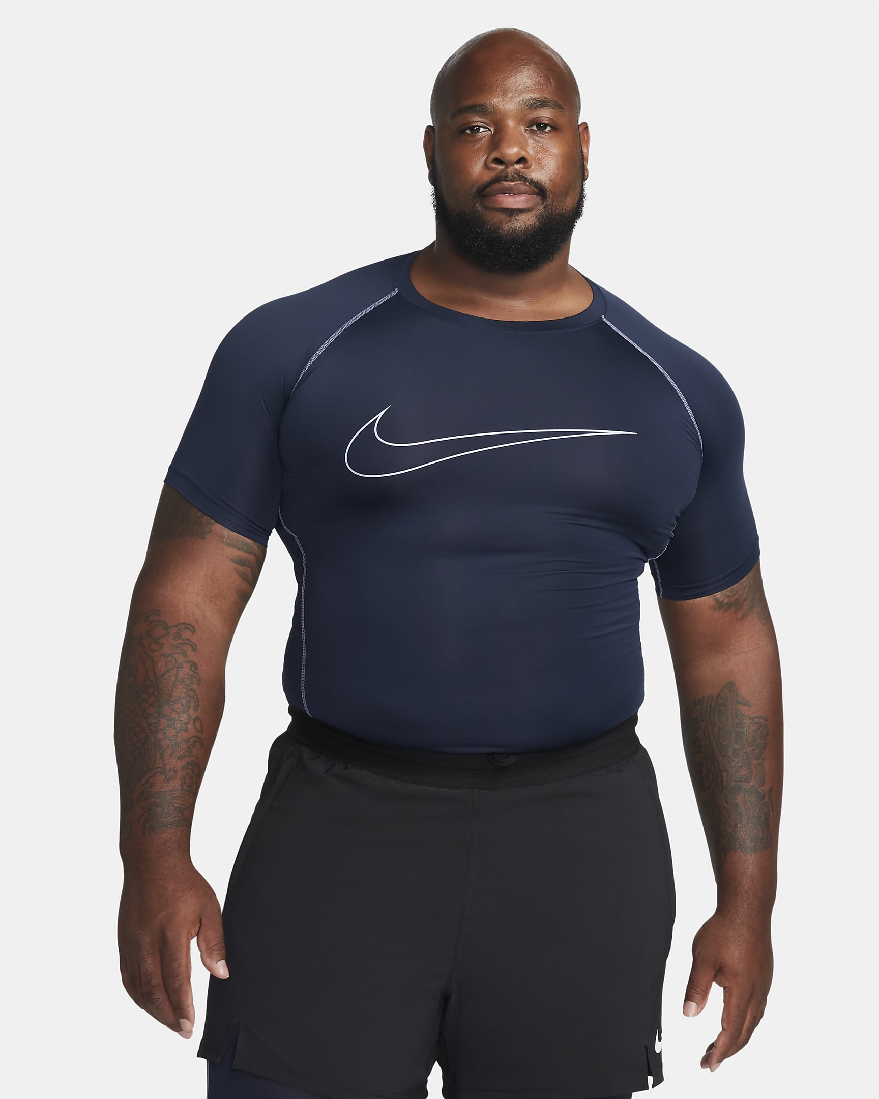 Nike Pro Dri-FIT Men's Tight-Fit Short-Sleeve Top. Nike AU