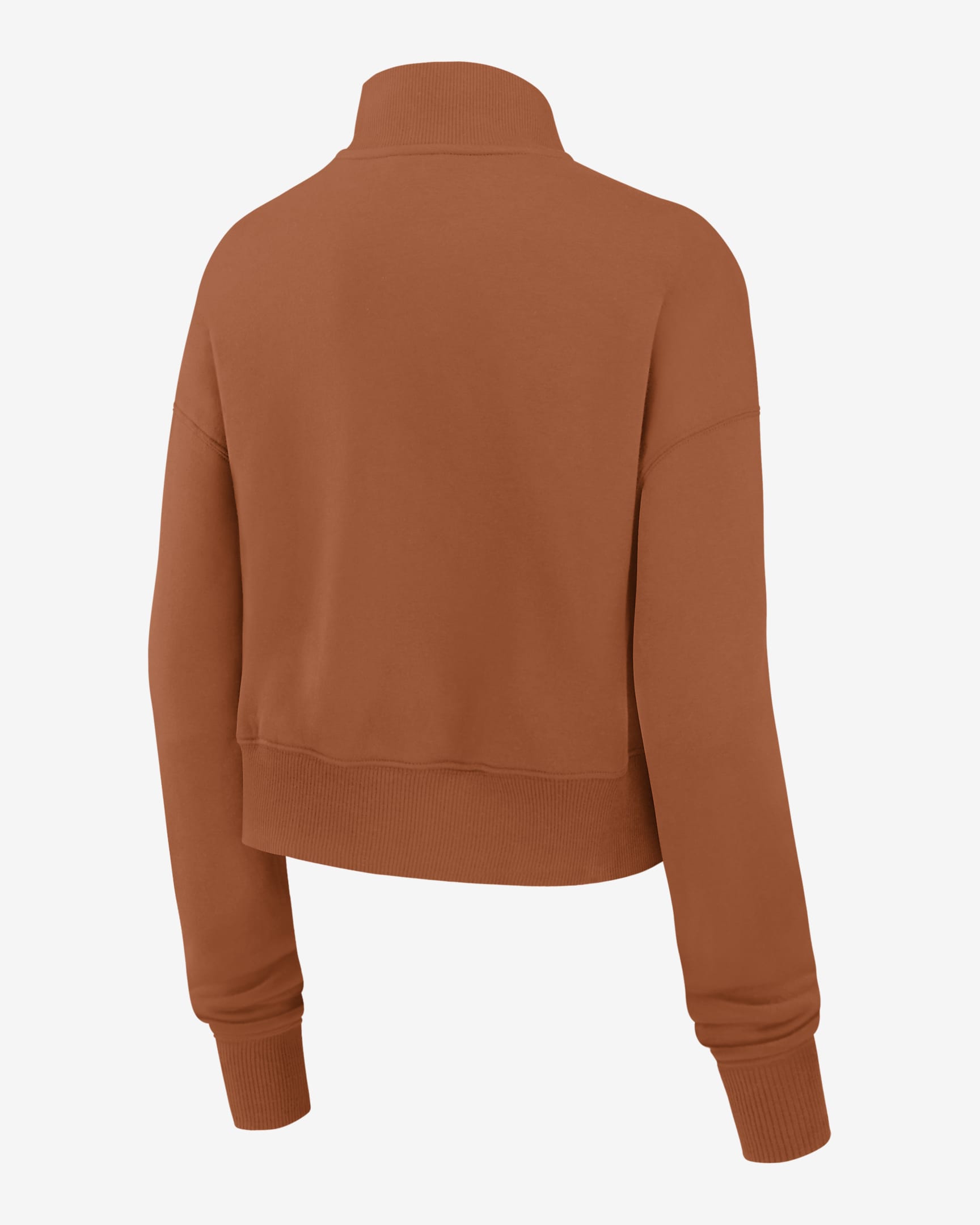 Texas Longhorns Legacy Elevated Logo Women's Nike College Cropped 1/4