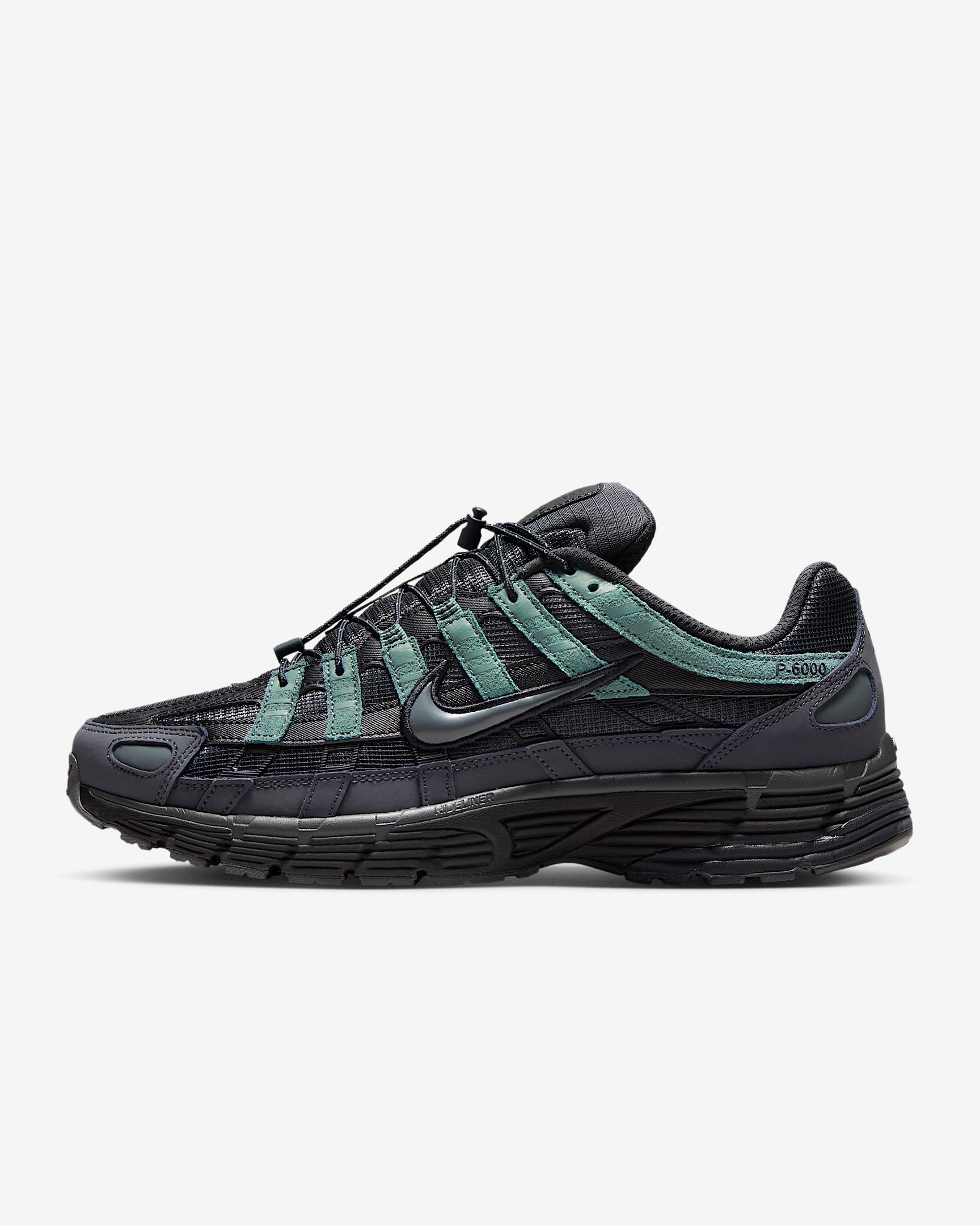Nike P-6000 Men's Shoes - Anthracite/Dark Smoke Grey/Clay Green/Iron Grey