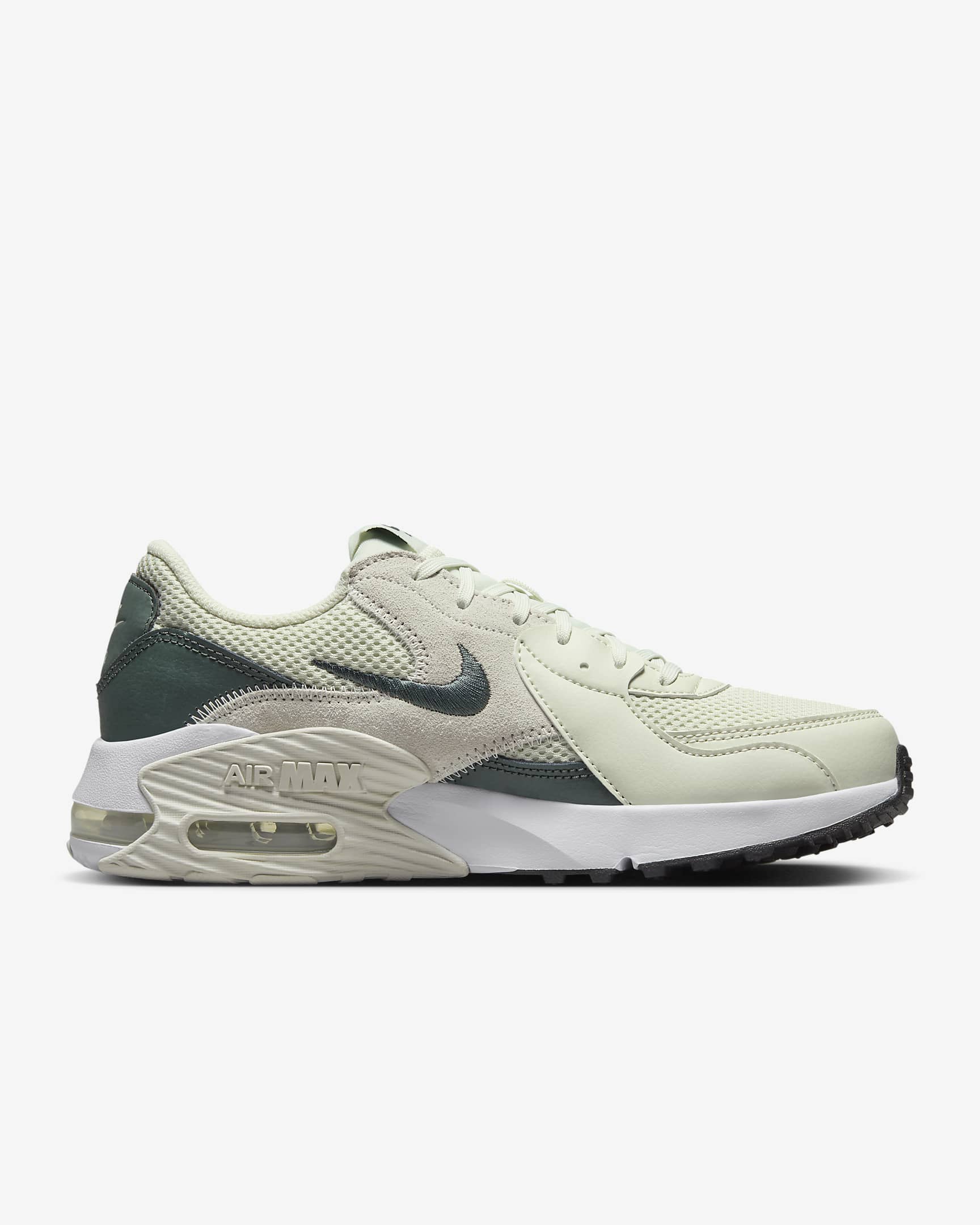 Tenis para mujer Nike Air Max Excee - Mar de cristal/Blanco/Blanco cumbre/Verde vintage