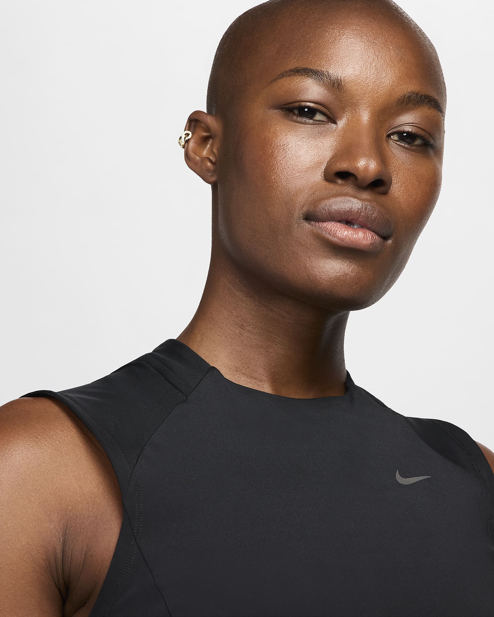 Débardeur de running avec poches Dri-FIT Nike Running Division pour femme - Noir