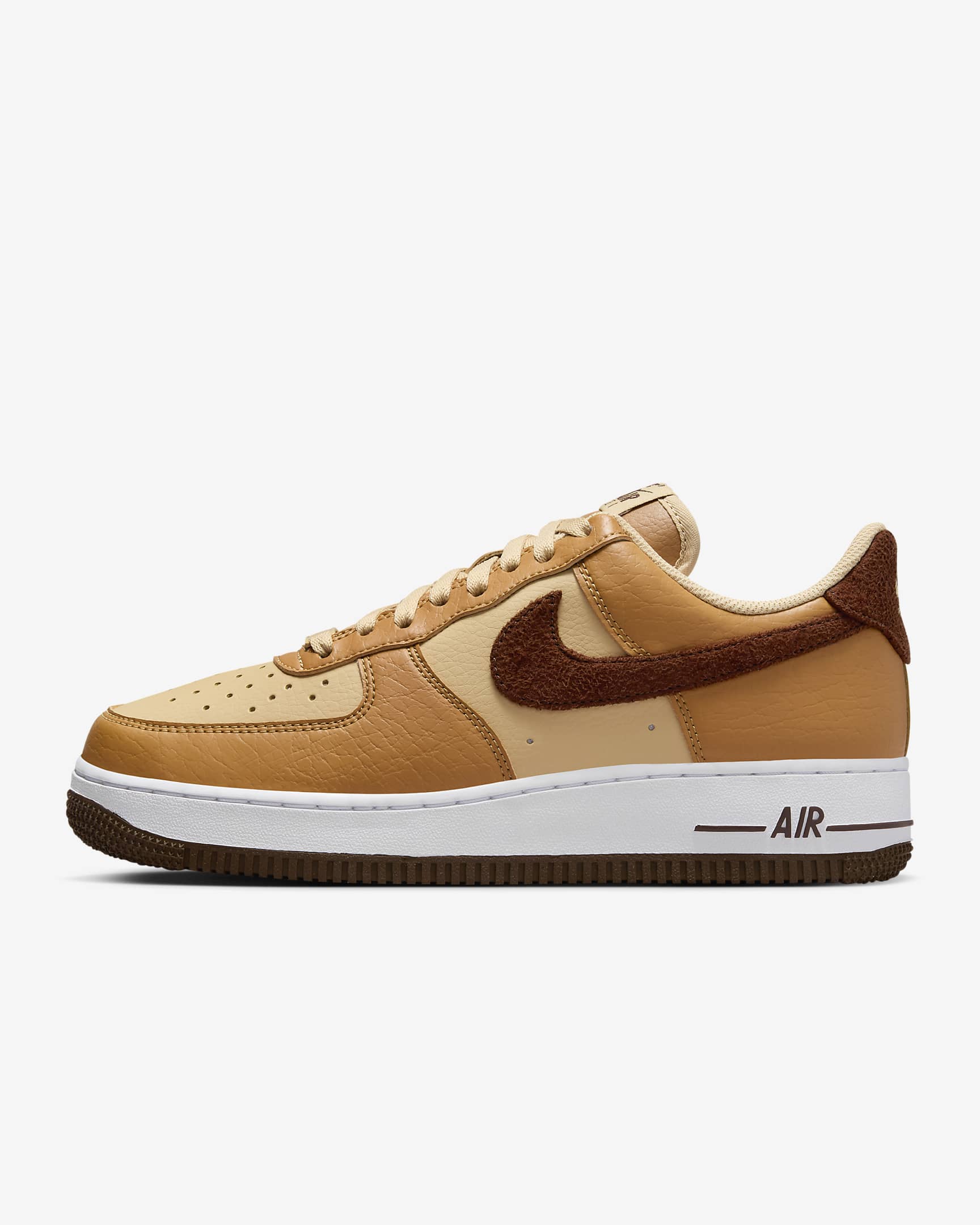 Sapatilhas Nike Air Force 1 '07 Next Nature para mulher - Flax/Sesame/Branco/Cacao Wow