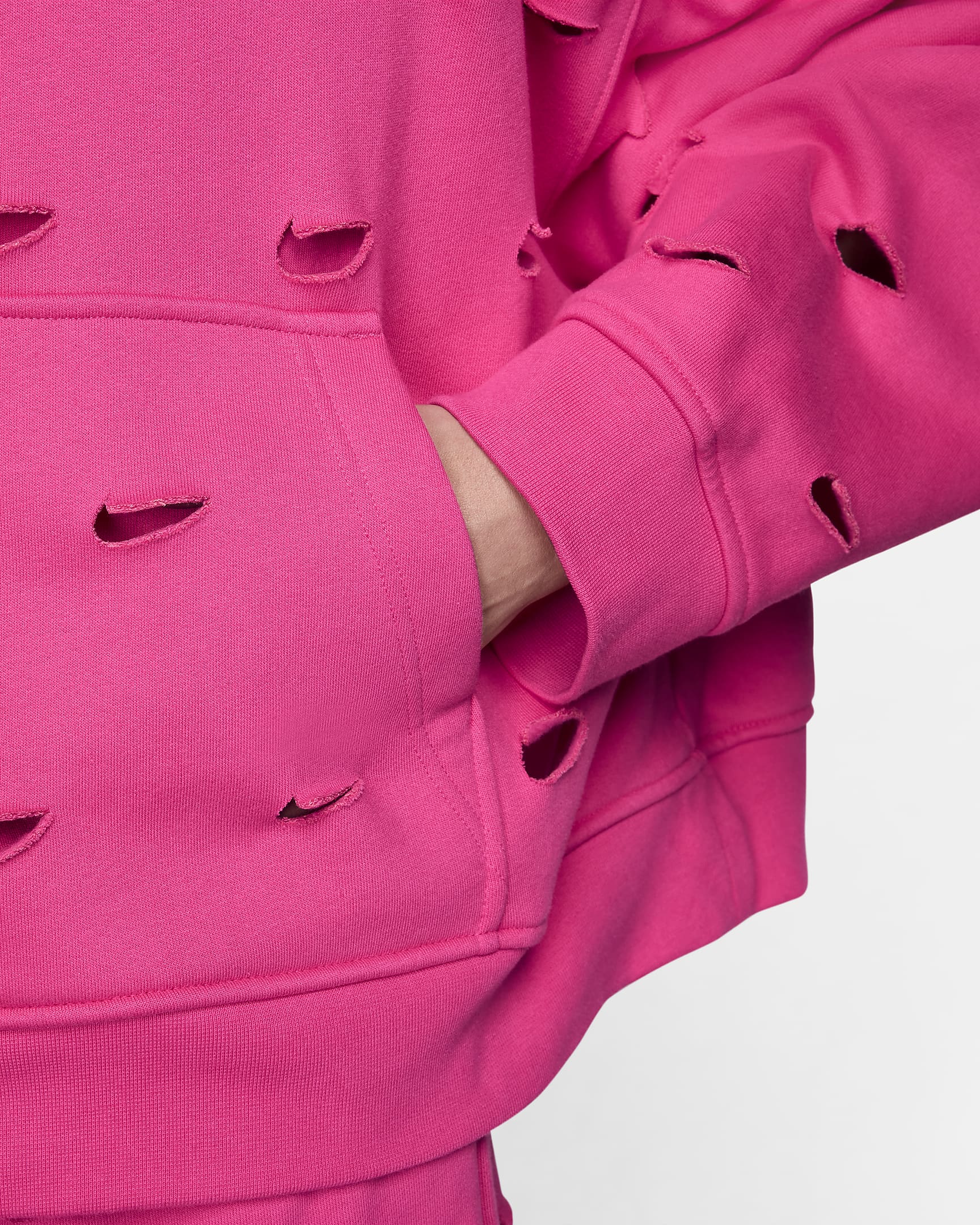 Nike x Jacquemus Sudadera con capucha Swoosh - Watermelon