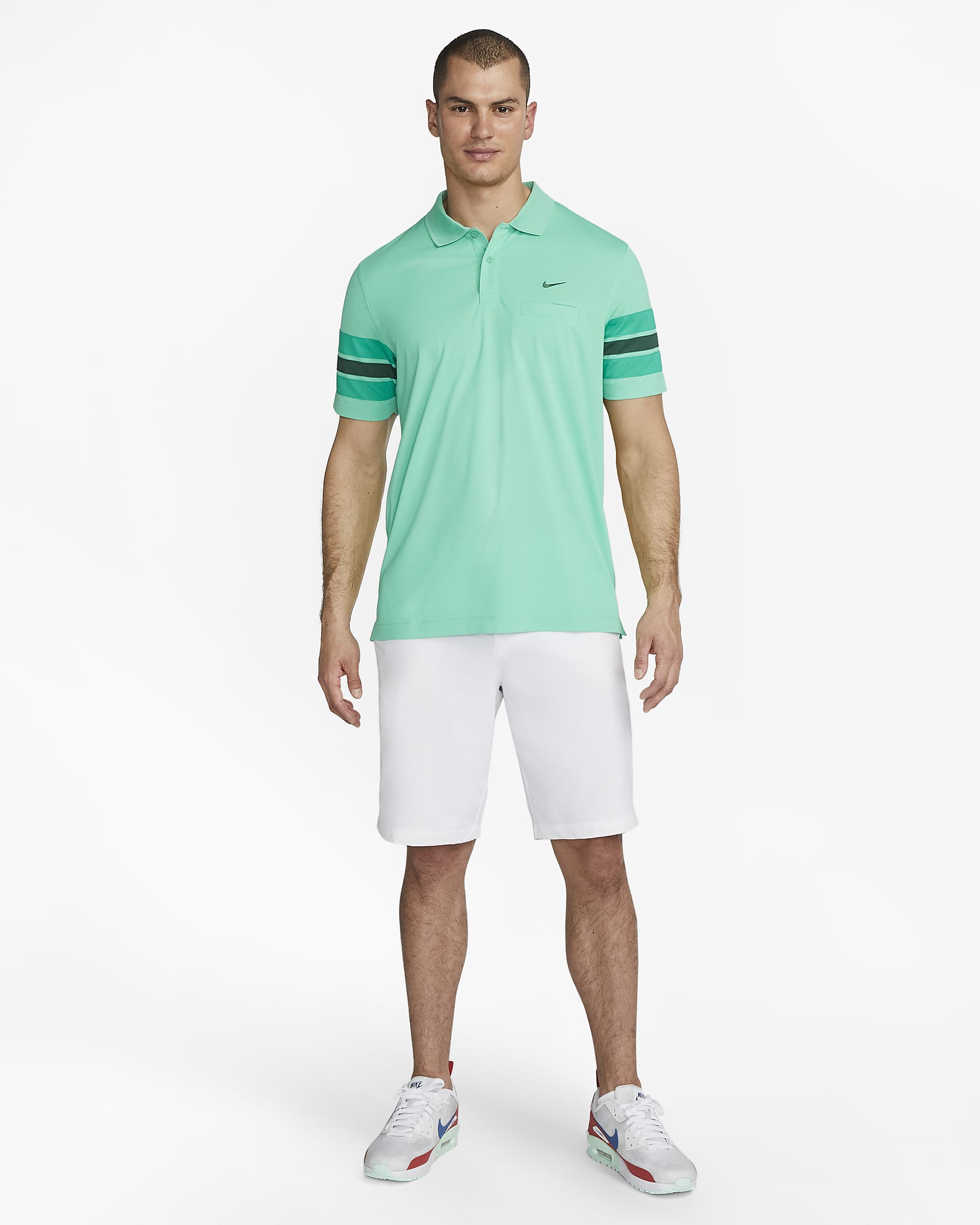 mens nike dri fit golf polo