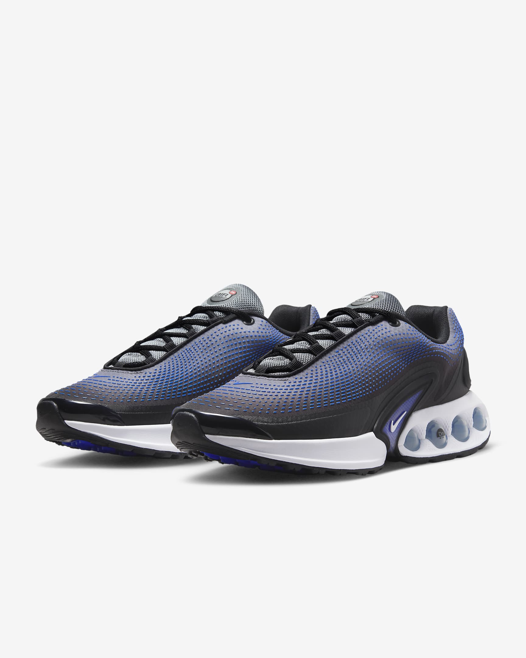 Nike Air Max DN cipő - Fekete/Light Smoke Grey/Racer Blue/Fehér