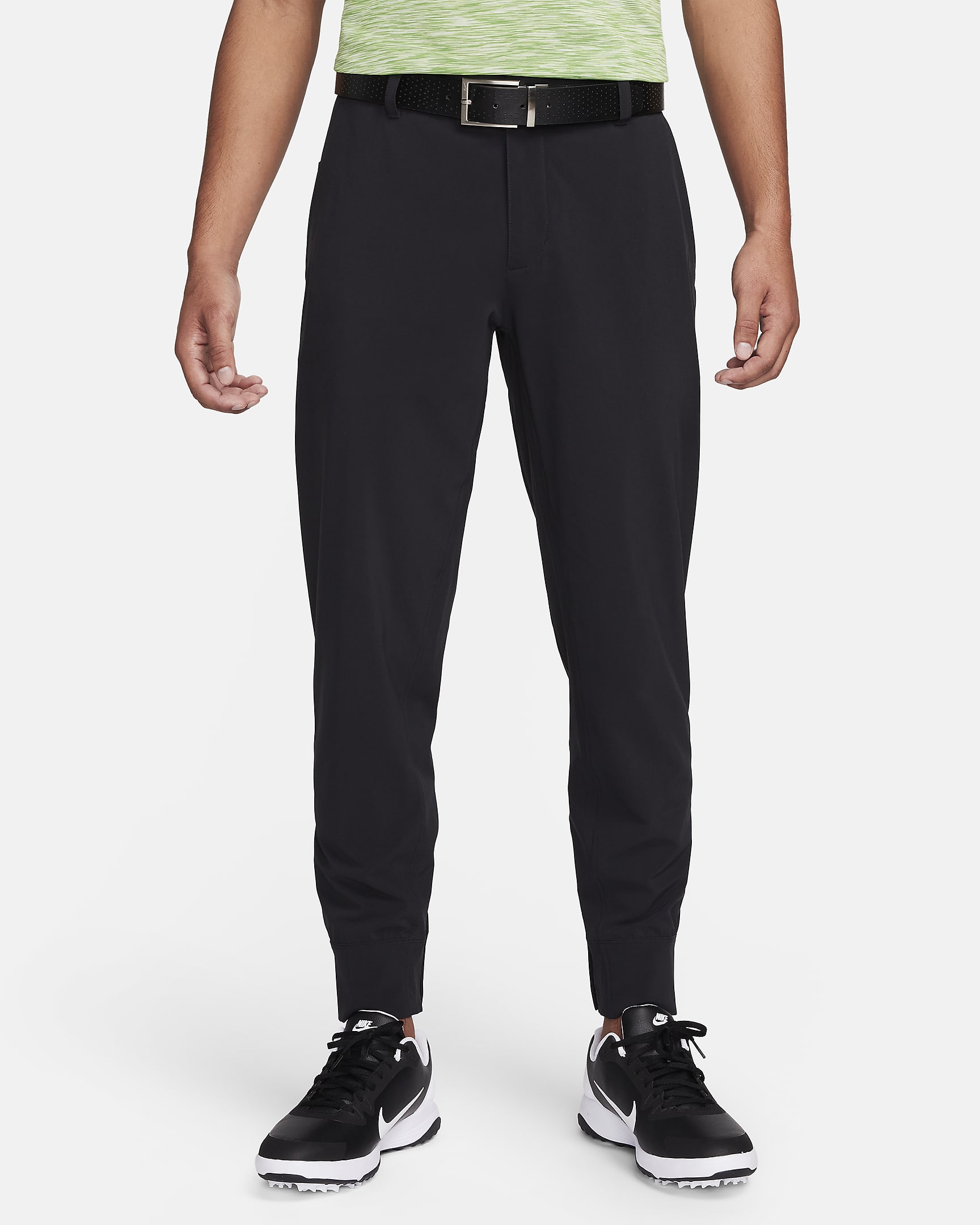 Nike Tour Repel golfjoggingbroek voor heren - Zwart/Zwart