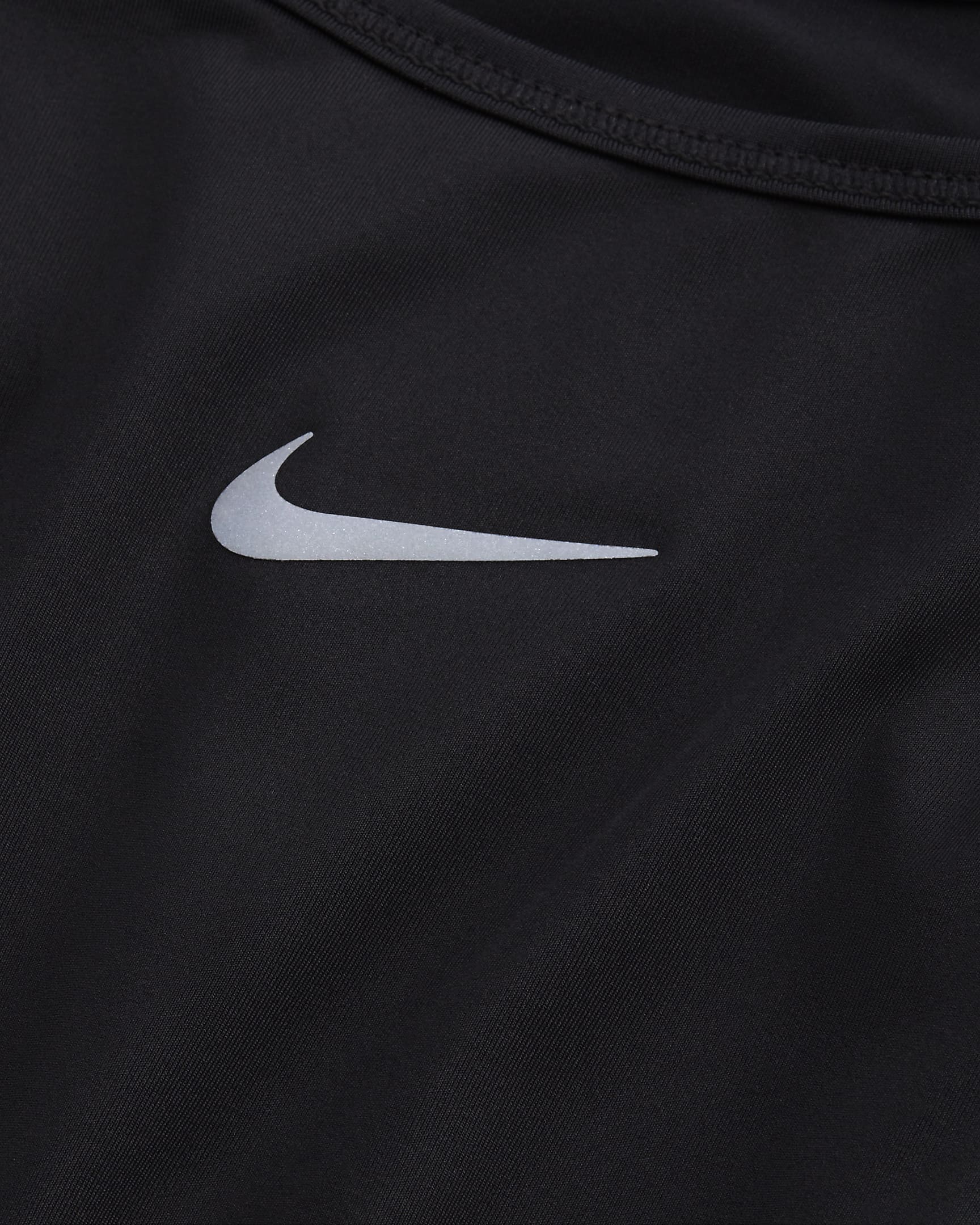 Γυναικείο tank top Dri-FIT με λεπτές τιράντες Nike One Classic - Μαύρο/Μαύρο