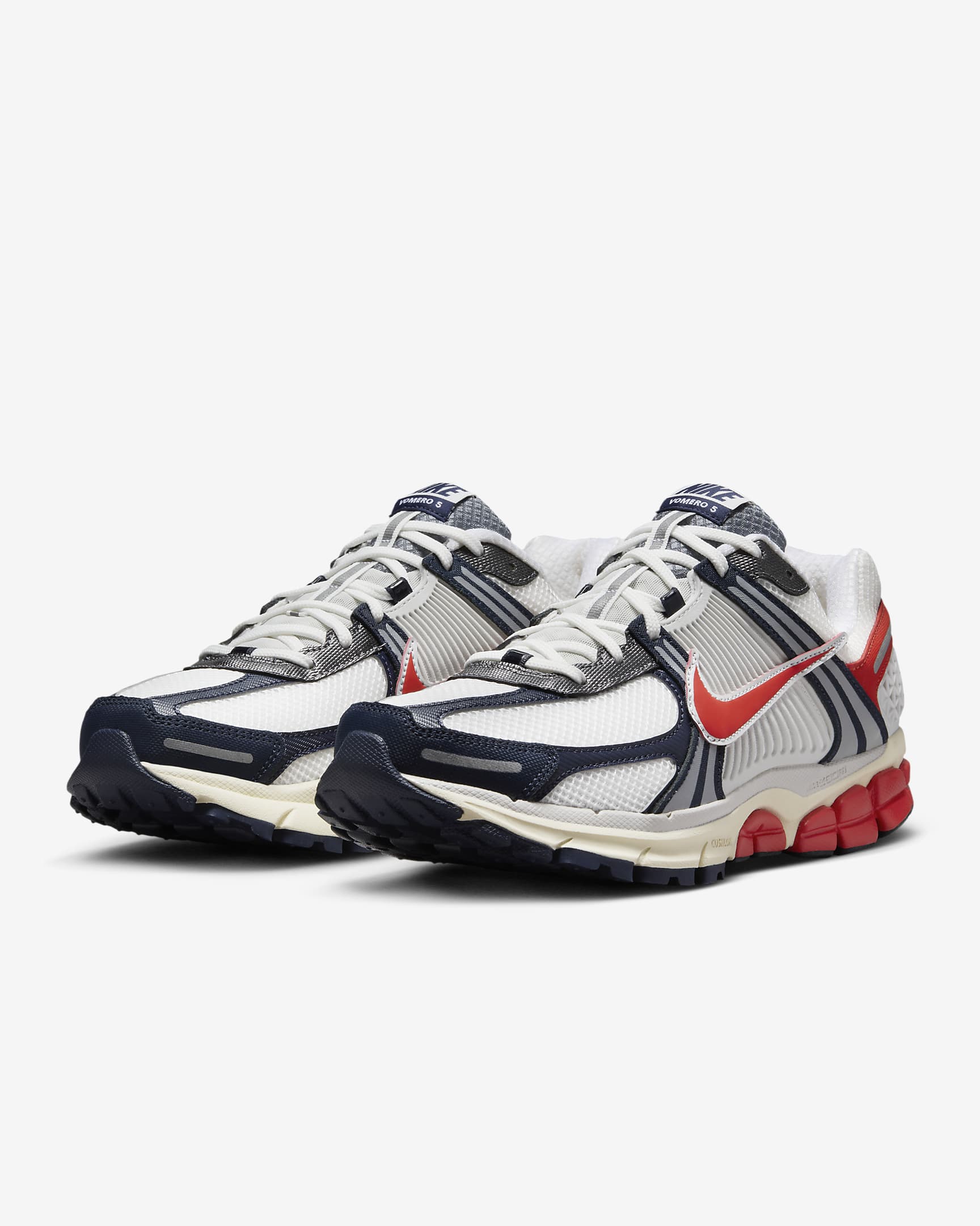 Nike Zoom Vomero 5 Men's Shoes - Photon Dust/Summit White/Coconut Milk/Picante Red