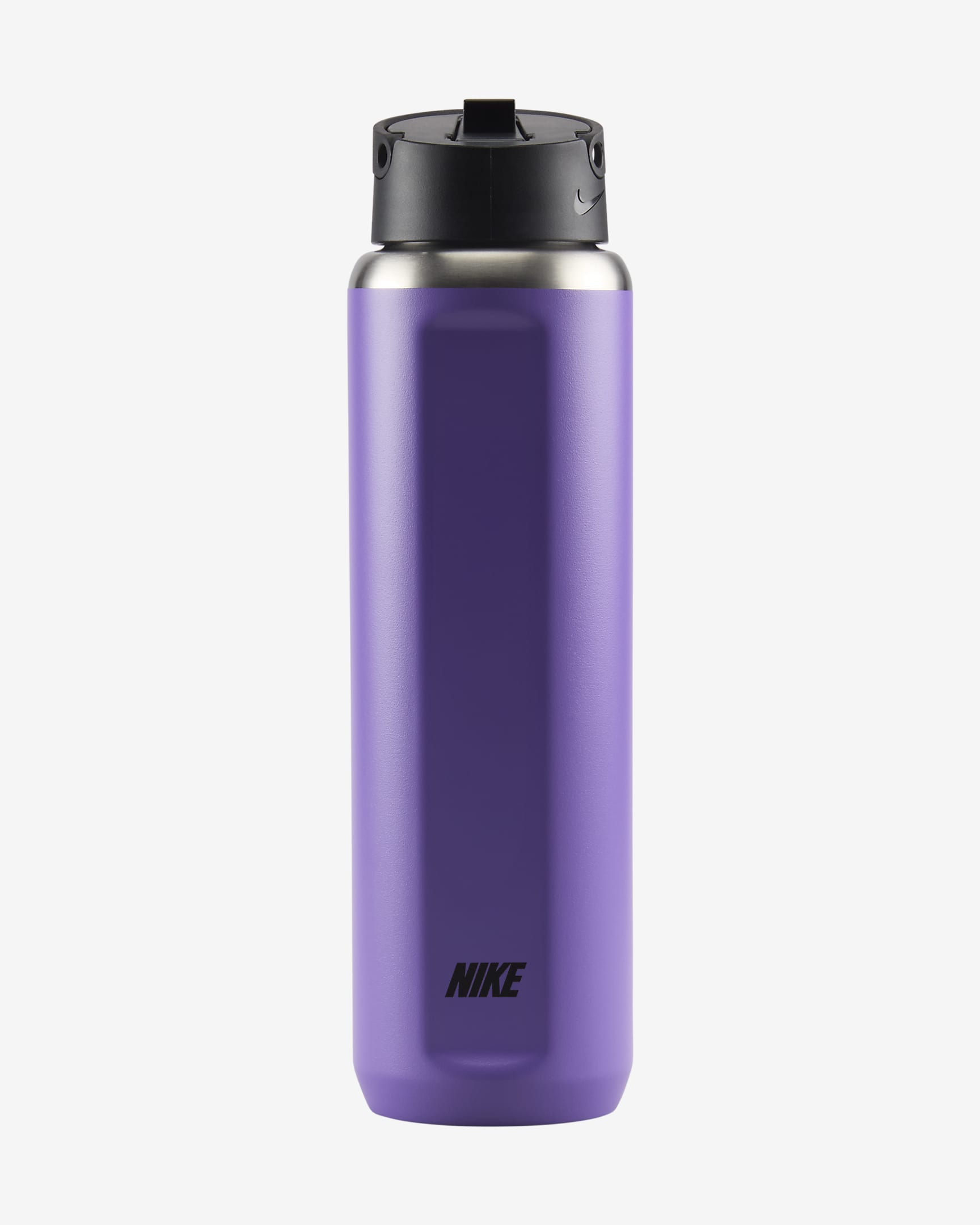 Nike Recharge Stainless Steel Straw Bottle (24 oz) - Purple